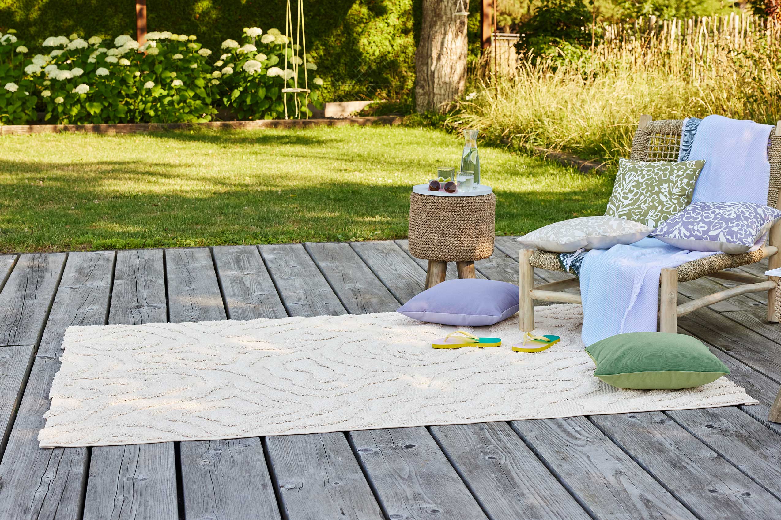 Esprit Teppich In- und Outdoor Creme Beige 
