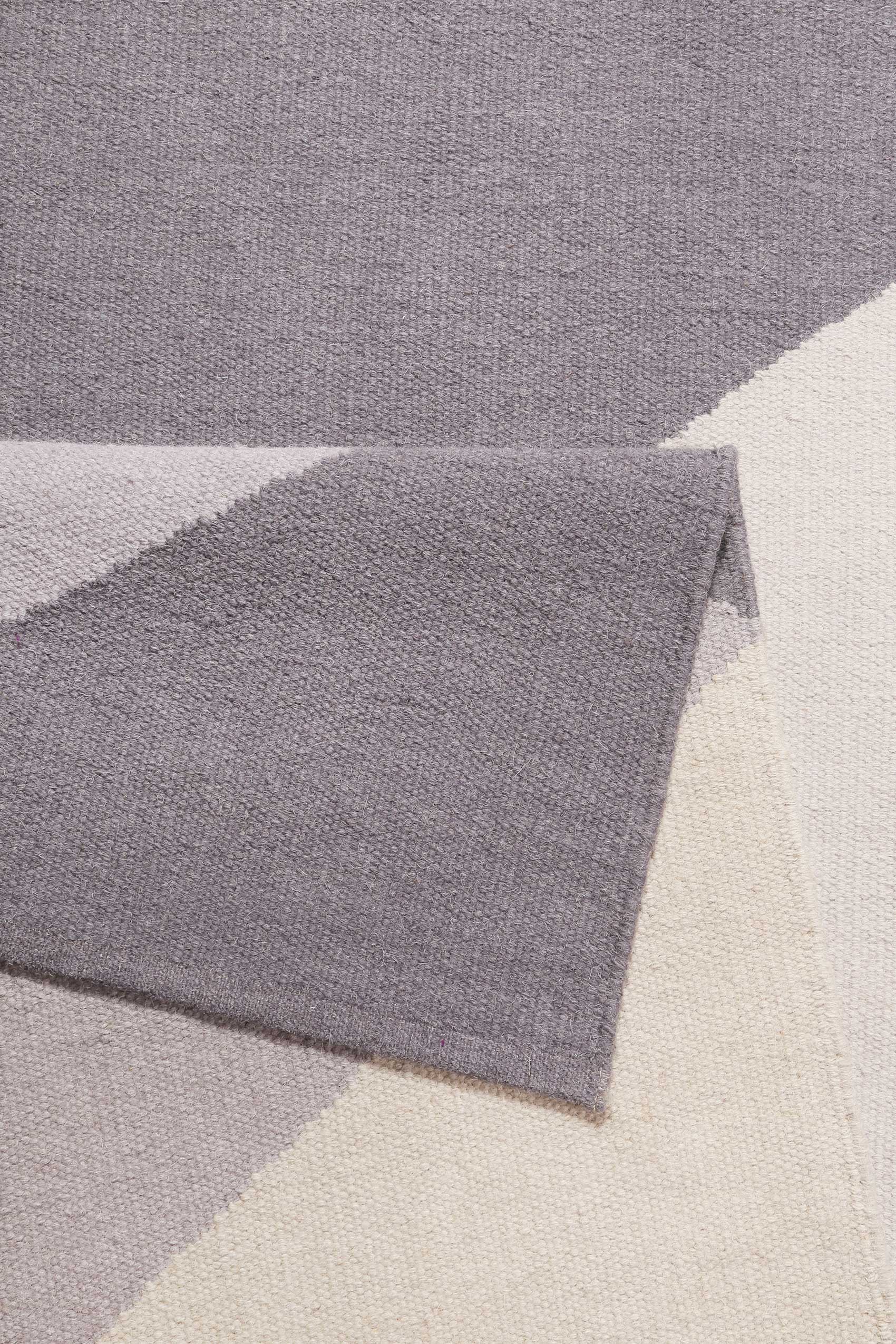 Esprit Kelim Teppich Grau aus Wolle » Southland Kelim « - Ansicht 3
