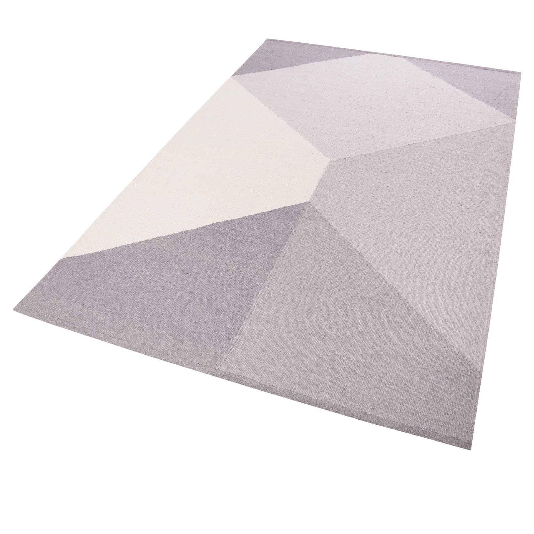 Esprit Kelim Teppich Grau aus Wolle » Southland Kelim « - Ansicht 2