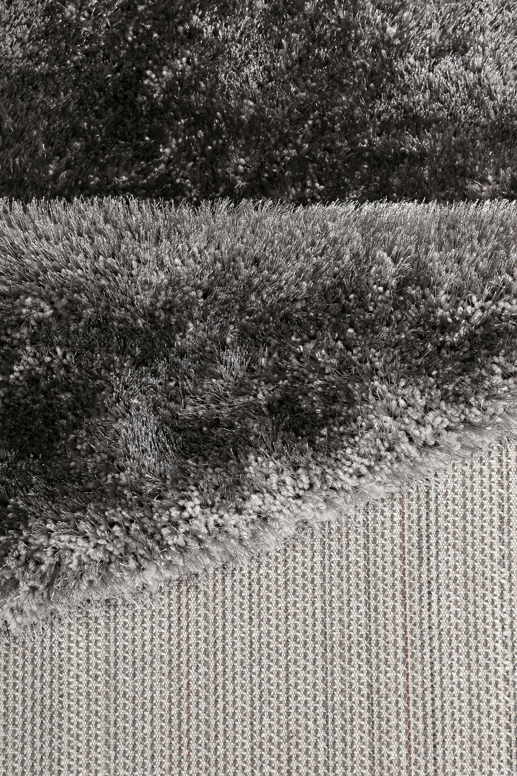 Esprit Hochflor Teppich Rund Grau » #Spa « - Ansicht 3