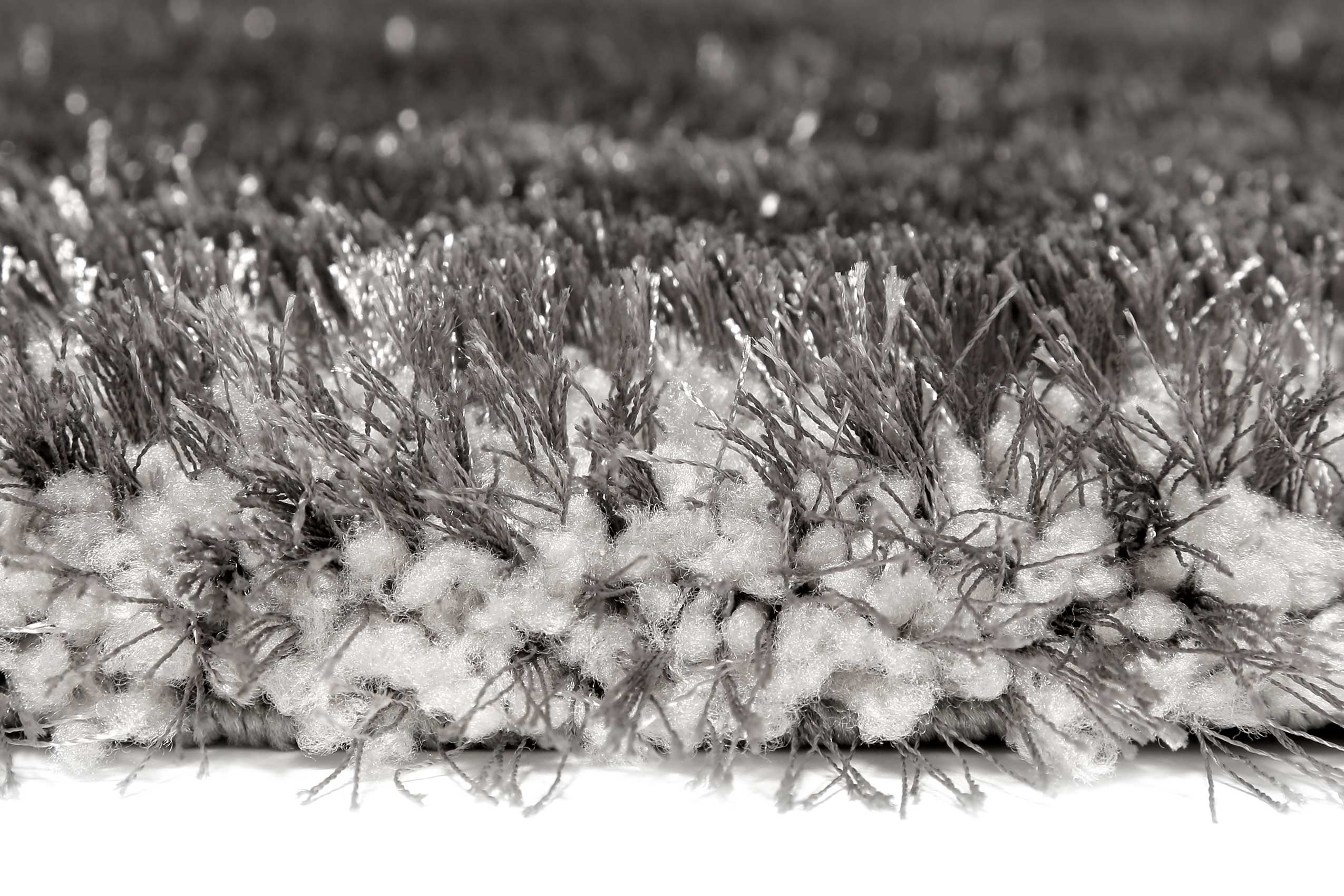 Esprit Hochflor Teppich Rund Grau » #Spa « - Ansicht 4
