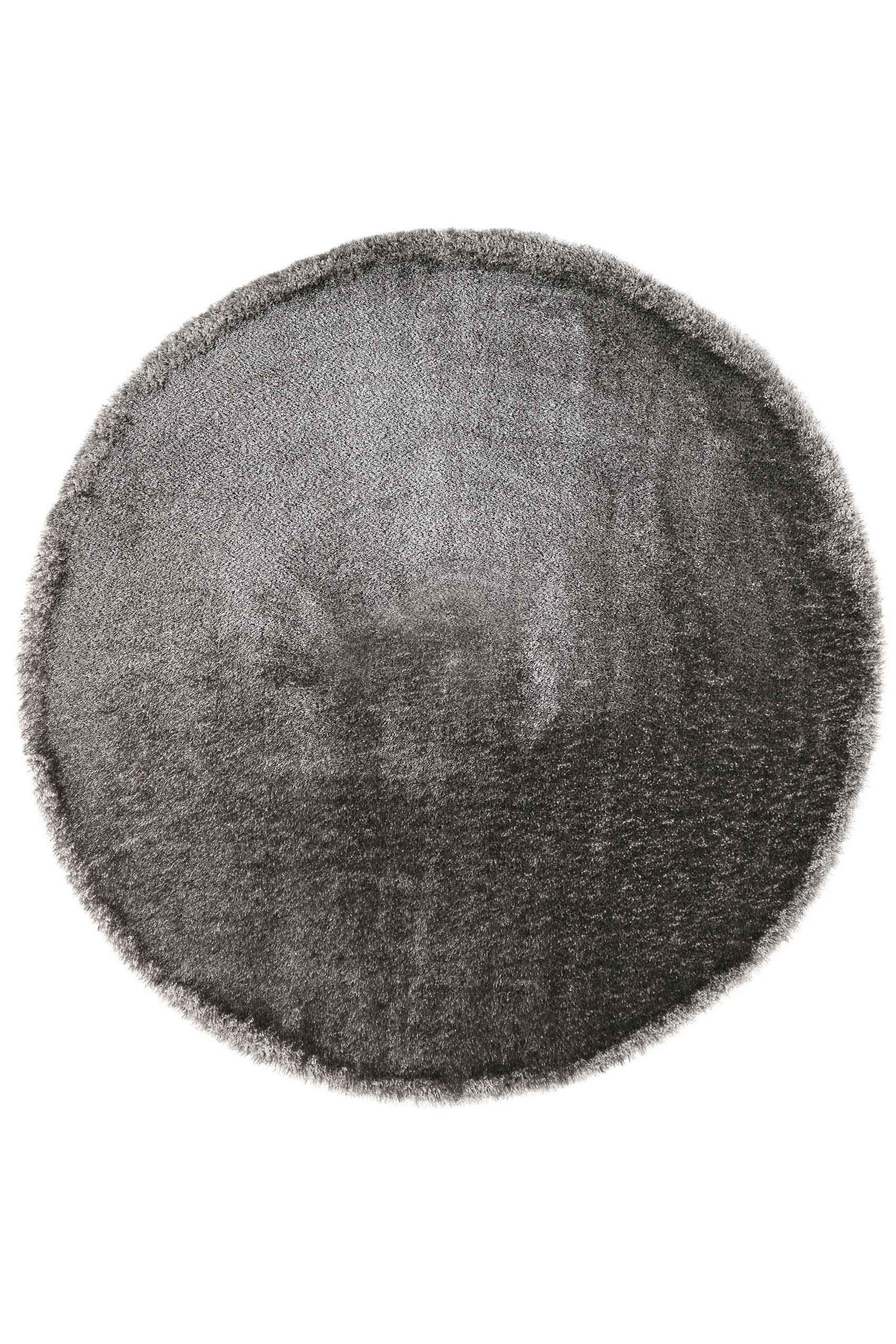 Esprit Hochflor Teppich Rund Grau » #Spa « - Ansicht 1