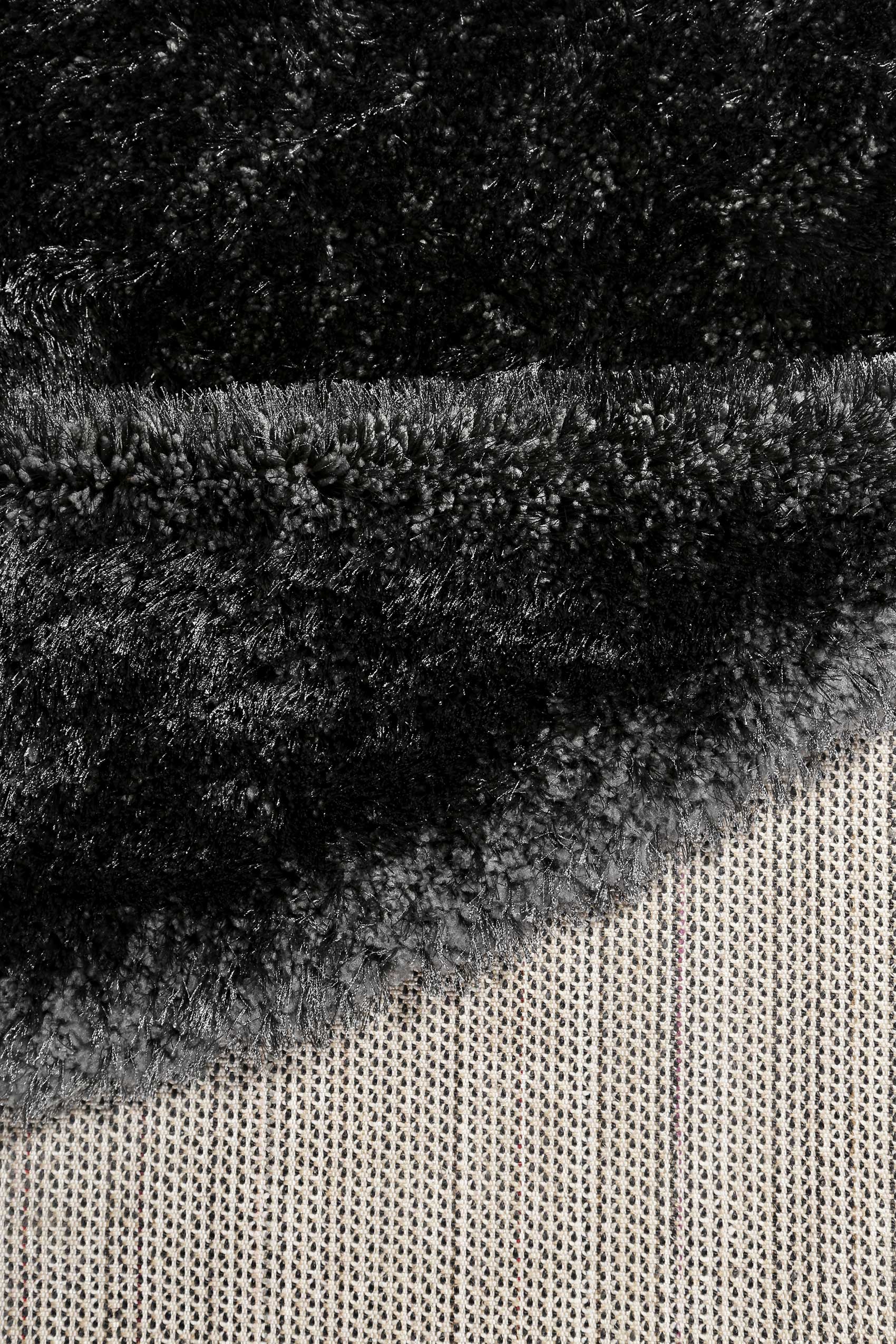 Esprit Hochflor Teppich Rund Anthrazit » #Spa « - Ansicht 3