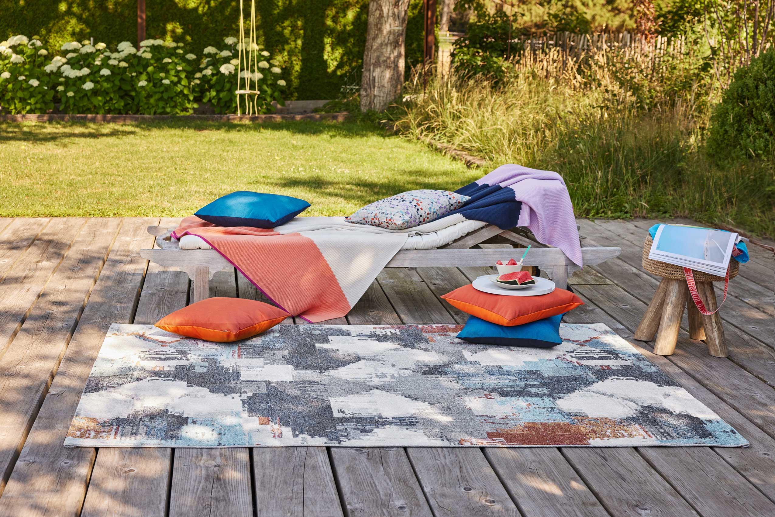 Esprit Teppich In- und Outdoor Bunt 