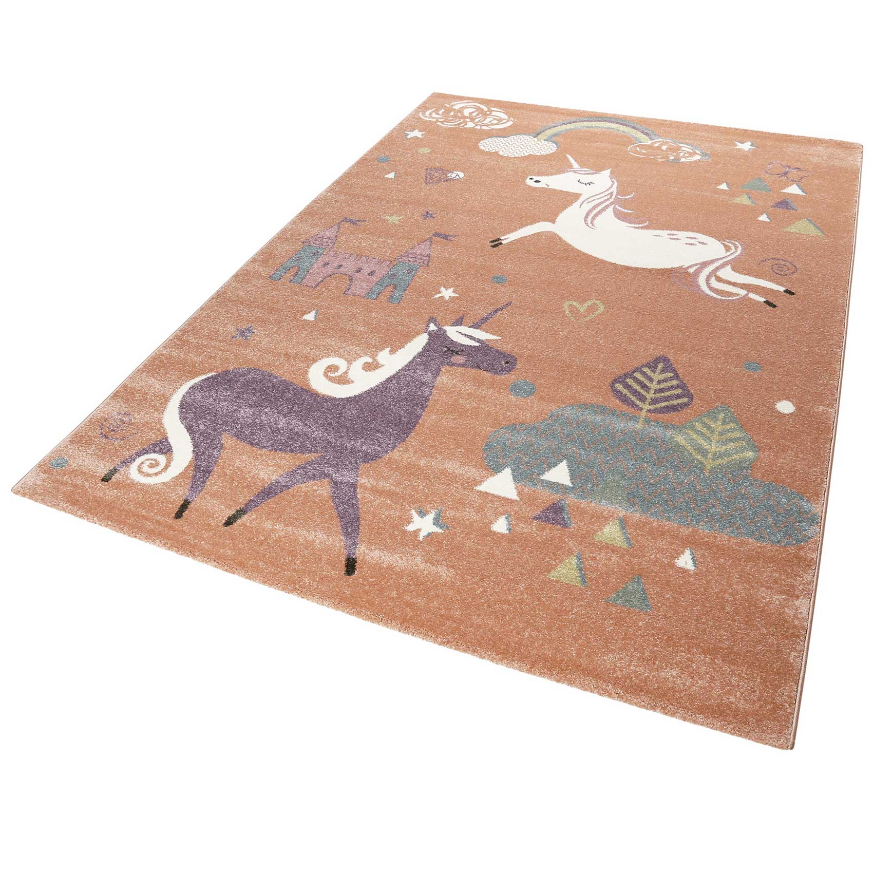Esprit Kinderteppich rosa » Sunny Unicorn « - Ansicht 2