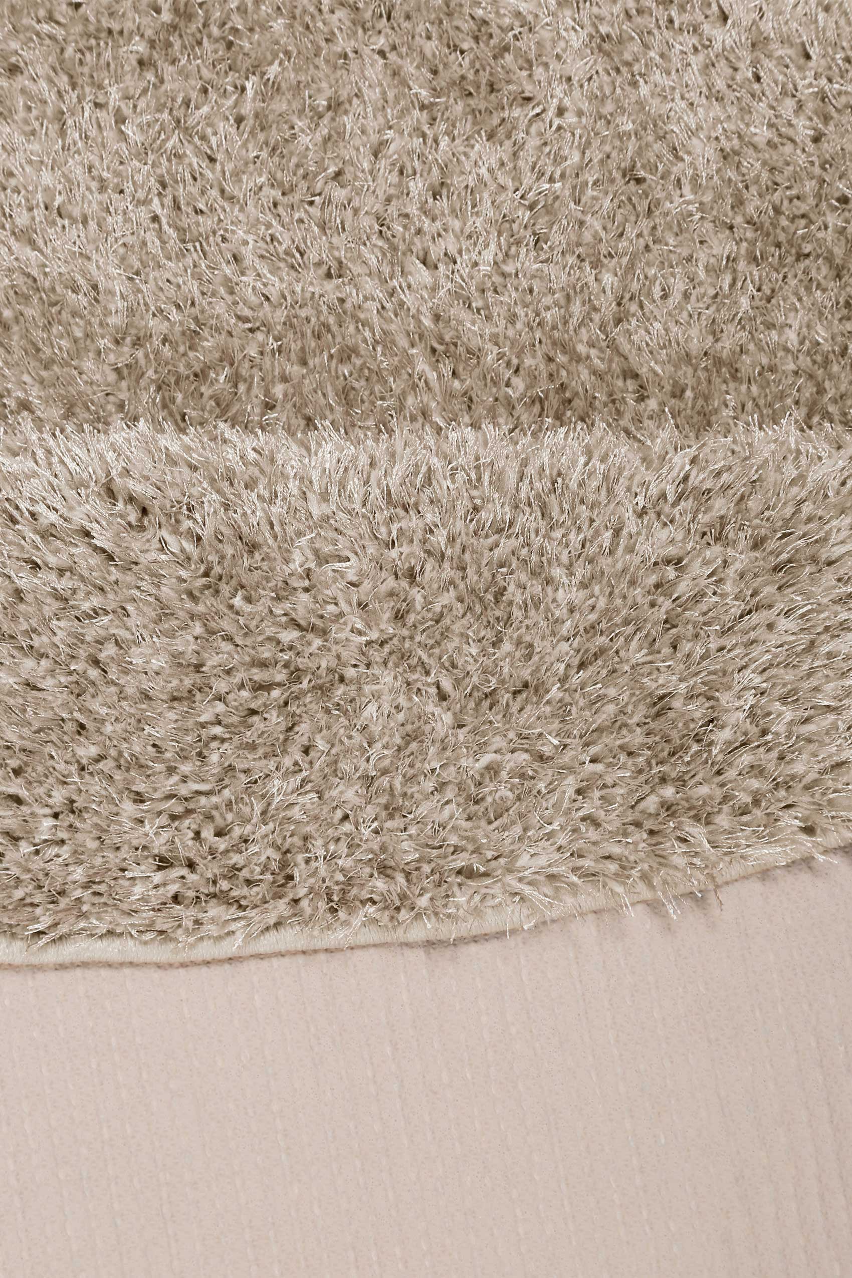 Esprit Teppich Rund Sand Hochflor