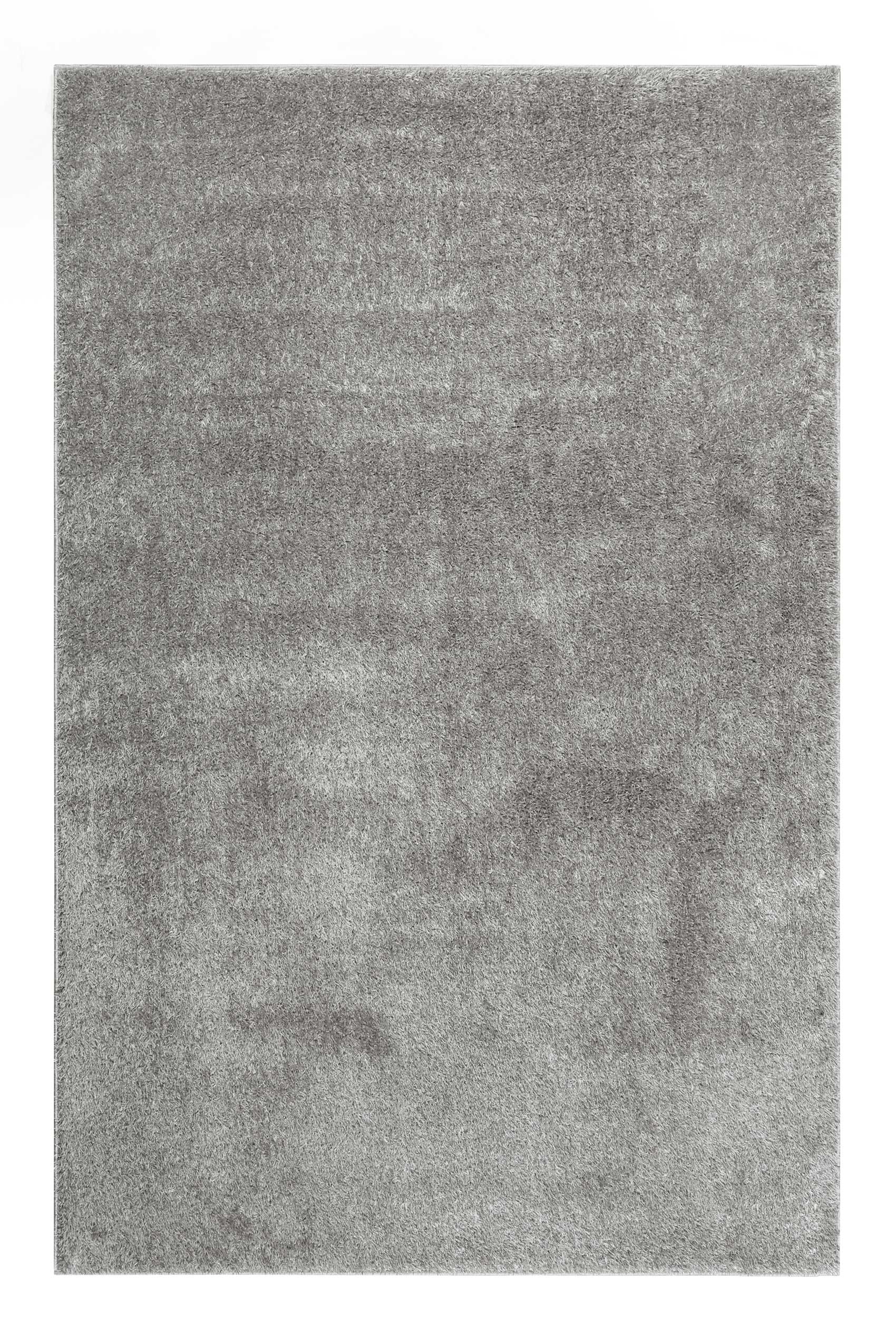 Esprit Teppich Hellgrau Hochflor