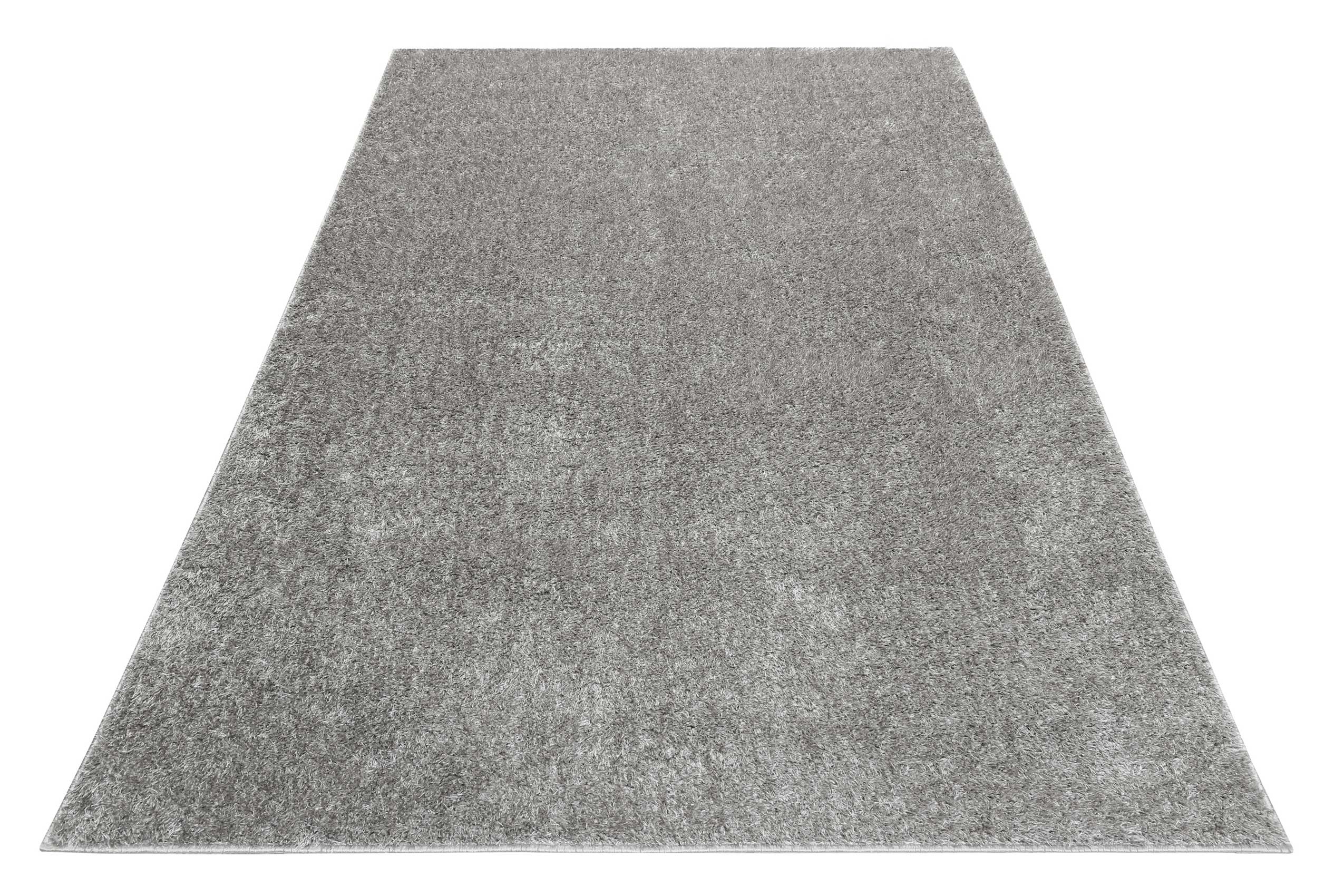 Esprit Teppich Hellgrau Hochflor
