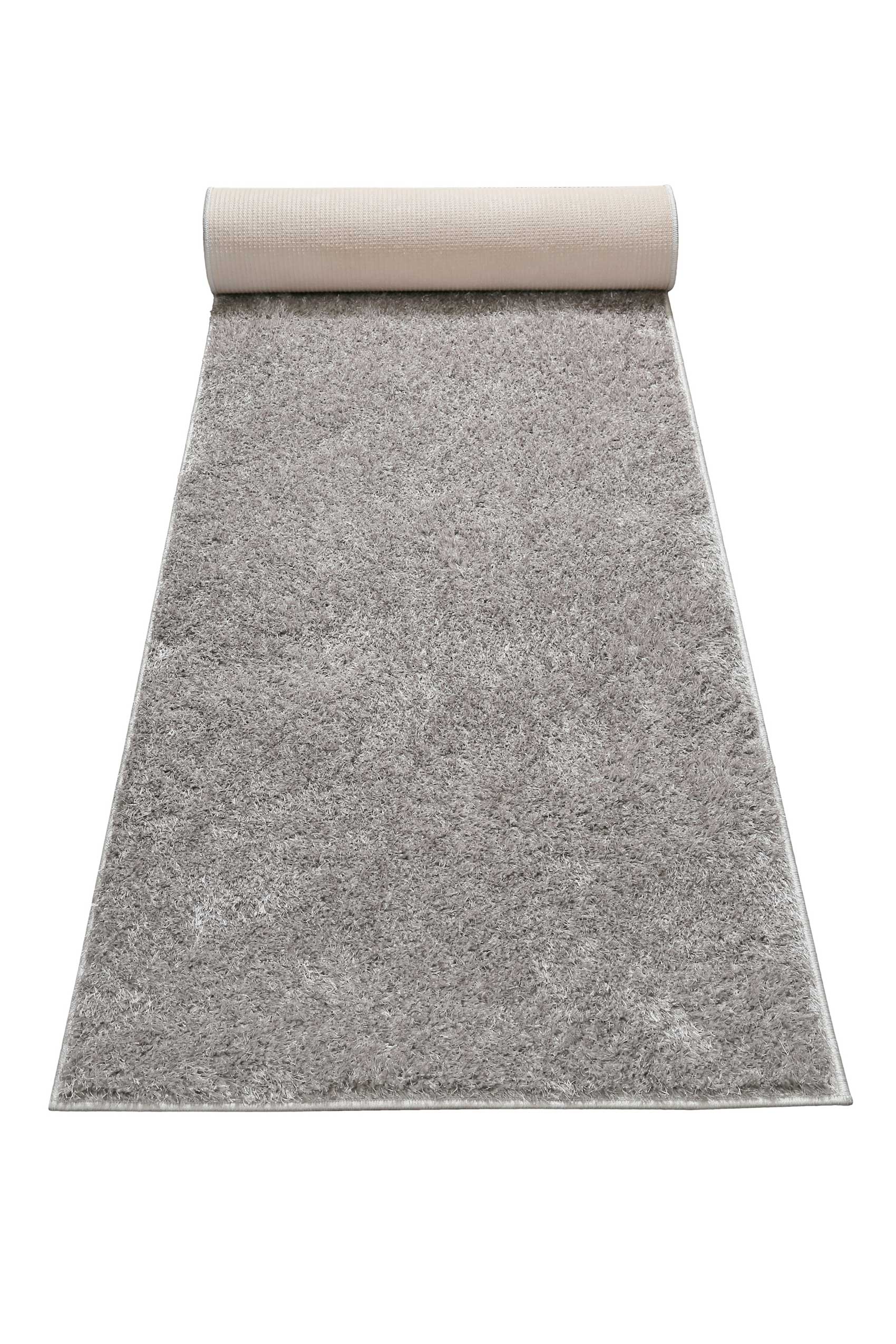 Esprit Teppich Hellgrau Hochflor