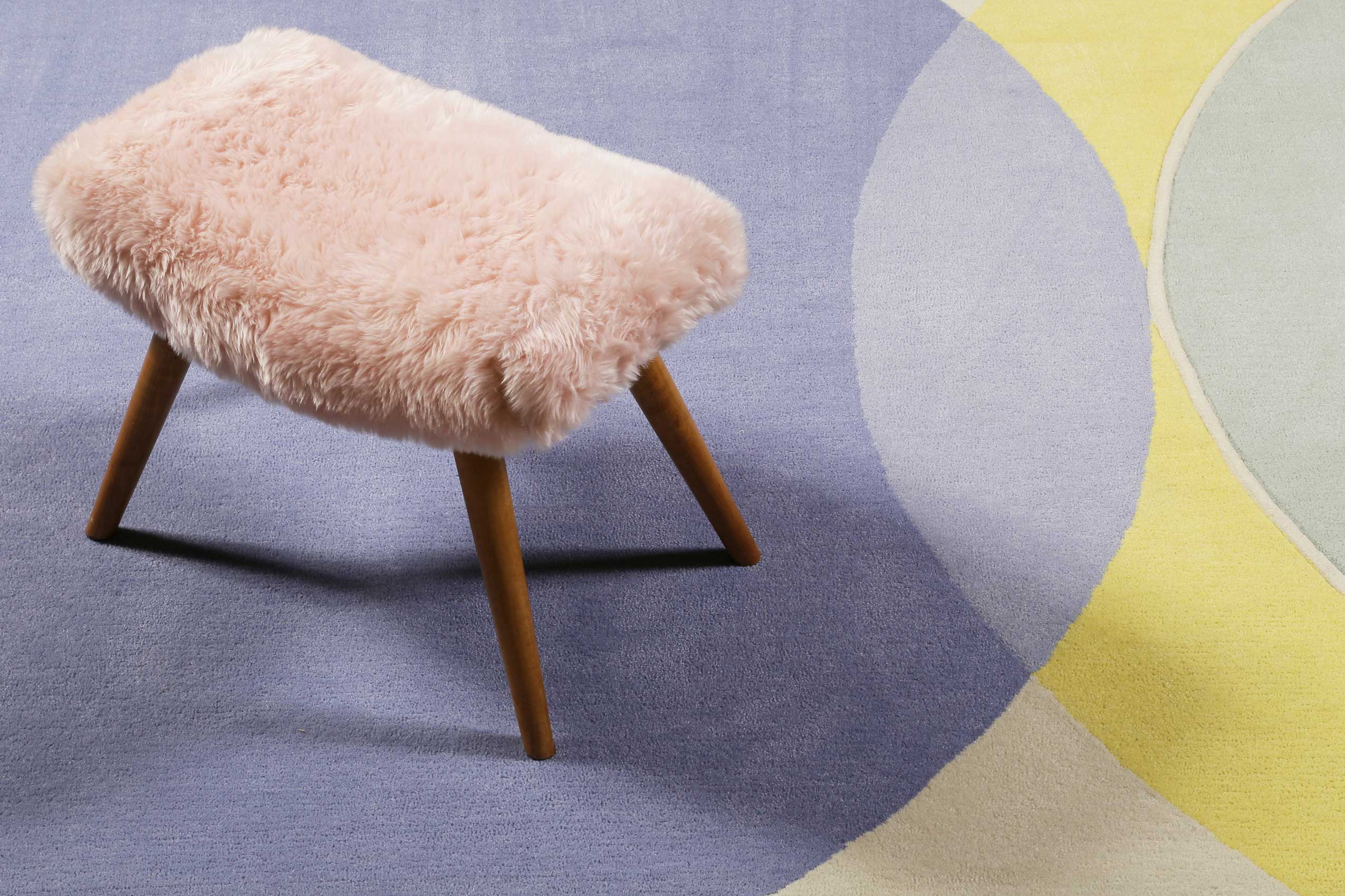 Esprit Teppich Blau Kurzflor » Tavai « - Ansicht 6