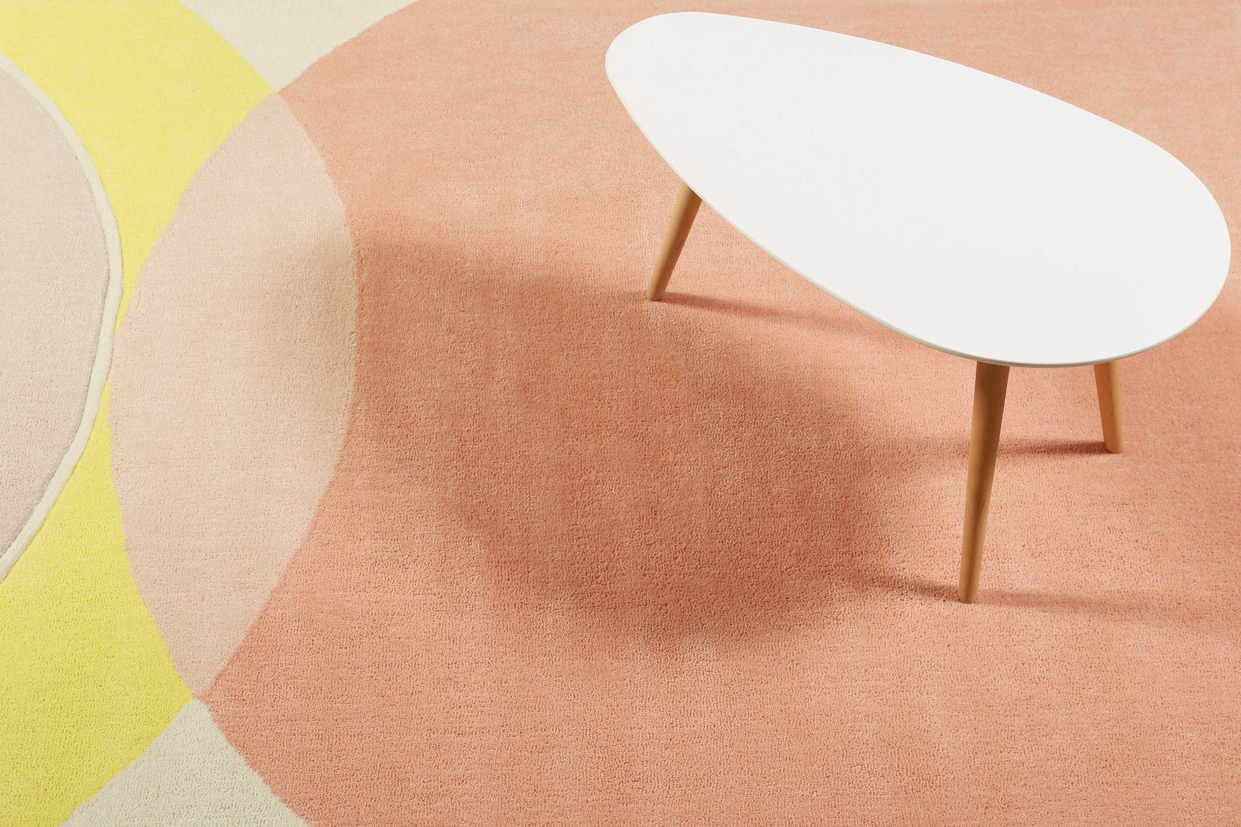 Esprit Teppich Lachs Rosa Kurzflor » Tavai « - Ansicht 6