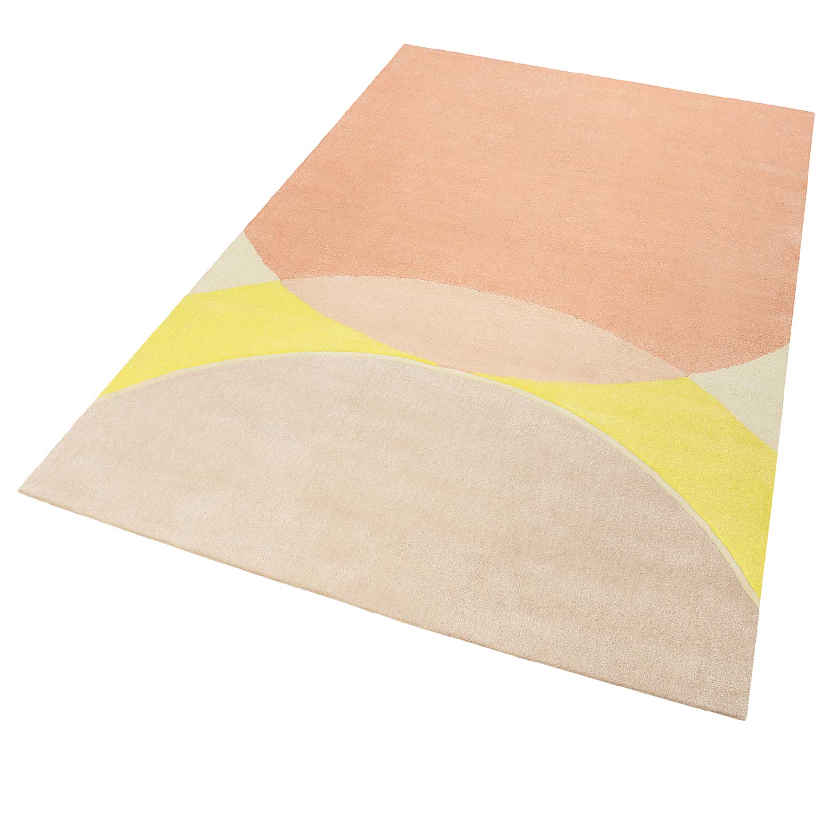 Esprit Teppich Lachs Rosa Kurzflor » Tavai « - Ansicht 2