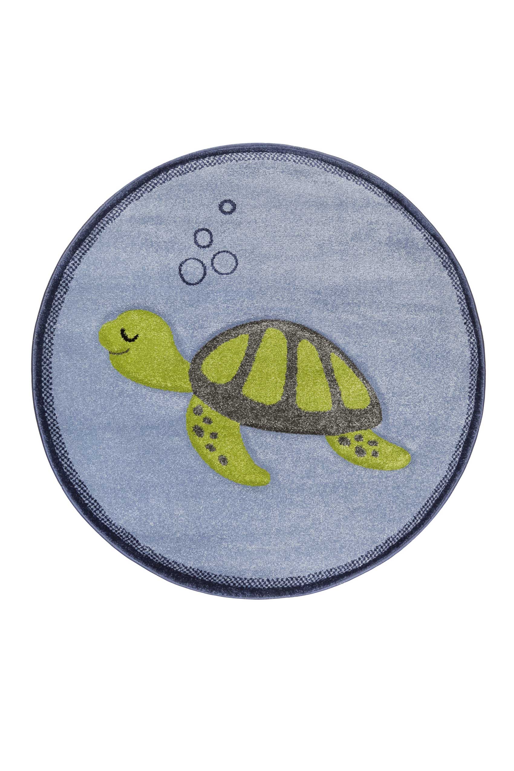 Esprit Kinderteppich Blau » TURTLE « - Ansicht 1