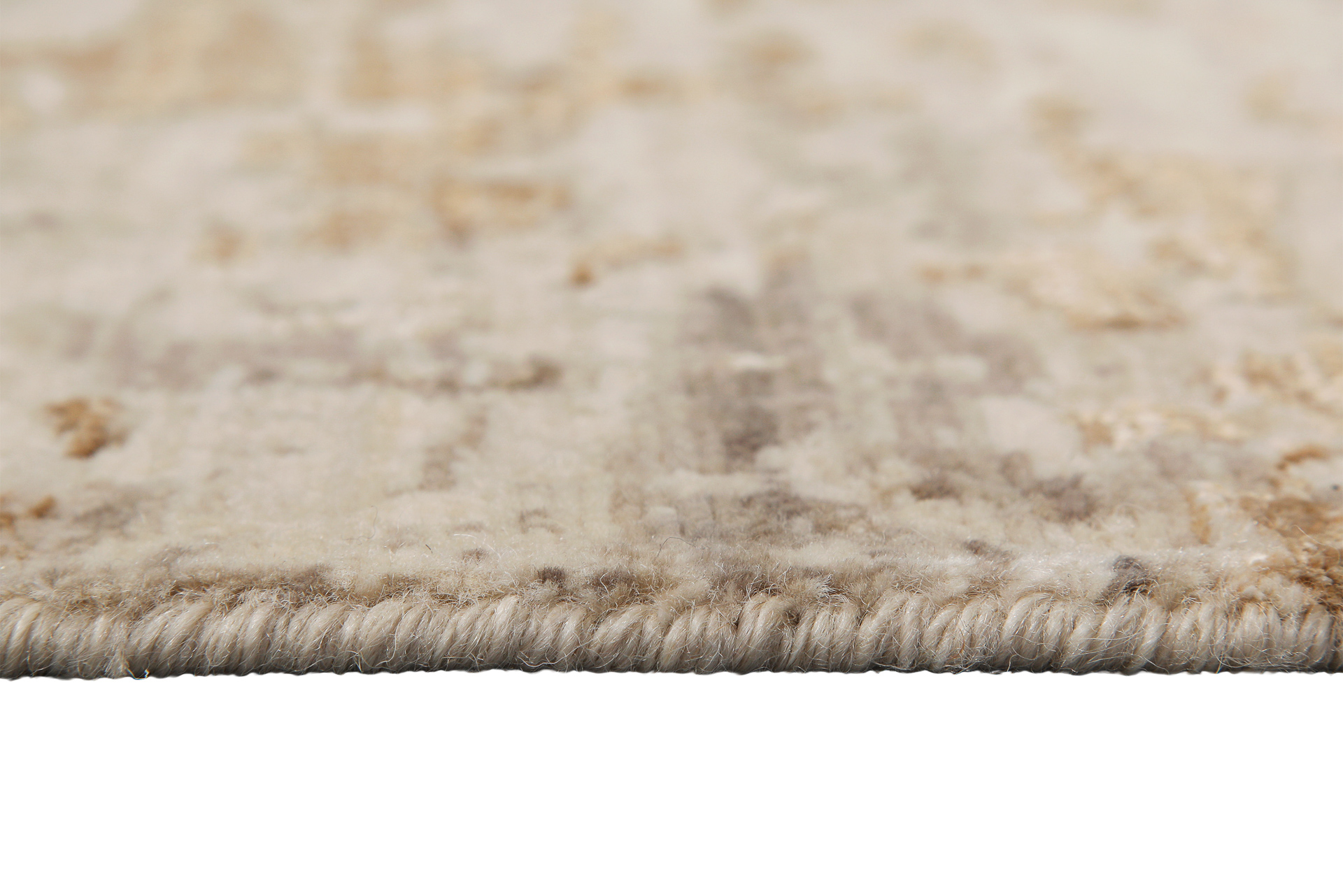 Esprit Kurzflor Teppich Beige aus Wolle » Upper East Side « - Ansicht 5