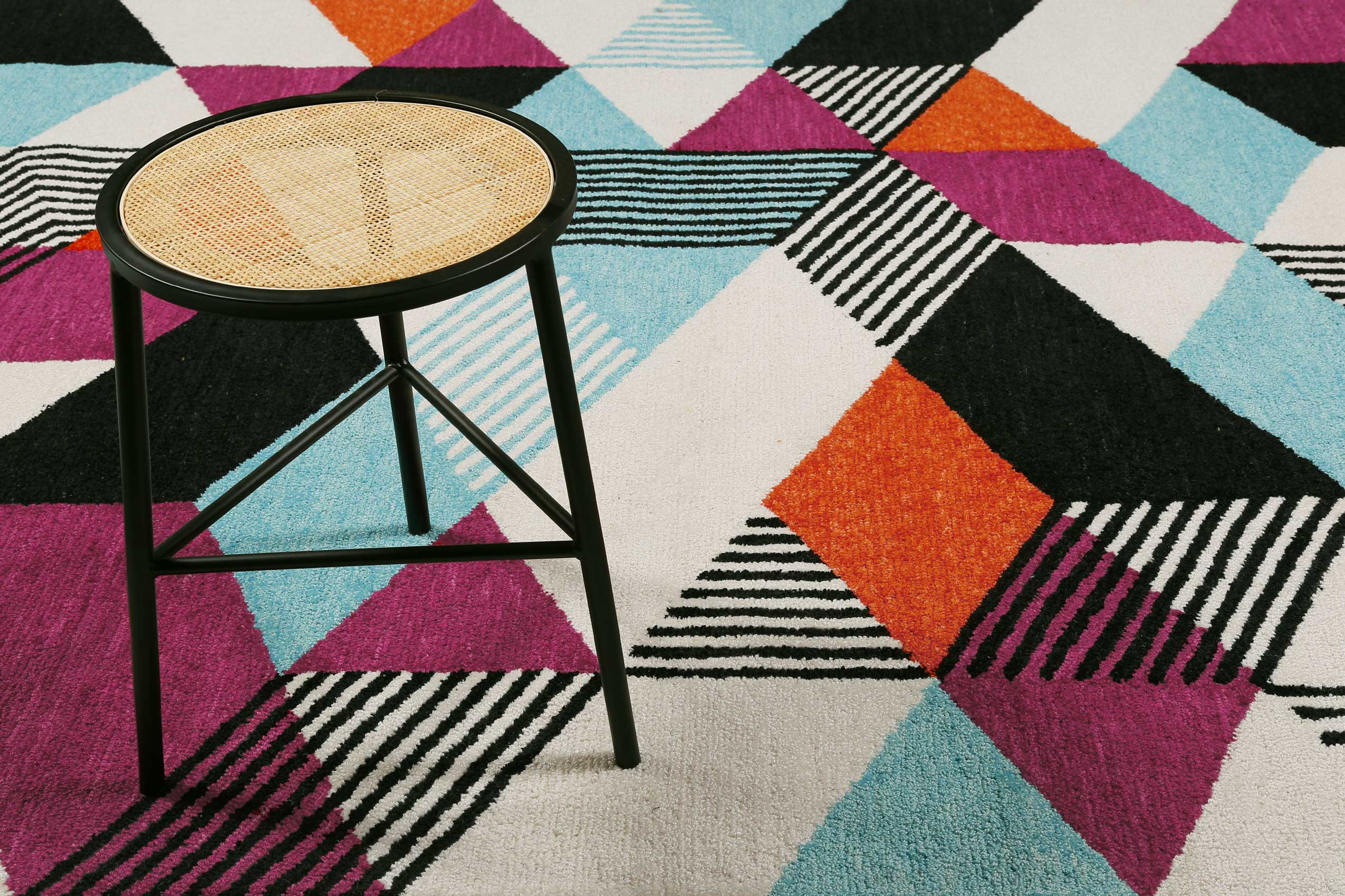Esprit Kurzflor Teppich Bunt 