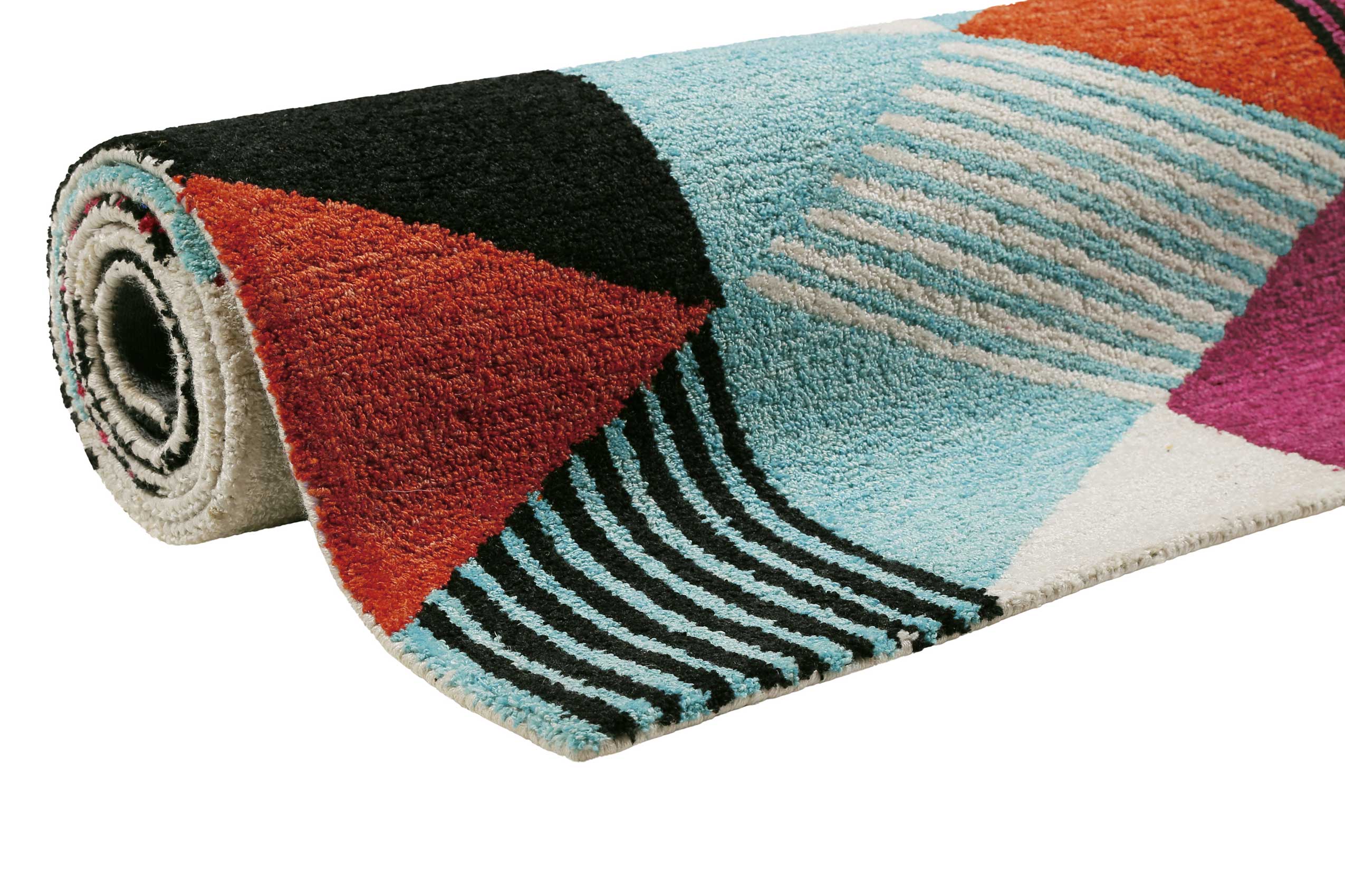 Esprit Kurzflor Teppich Bunt 