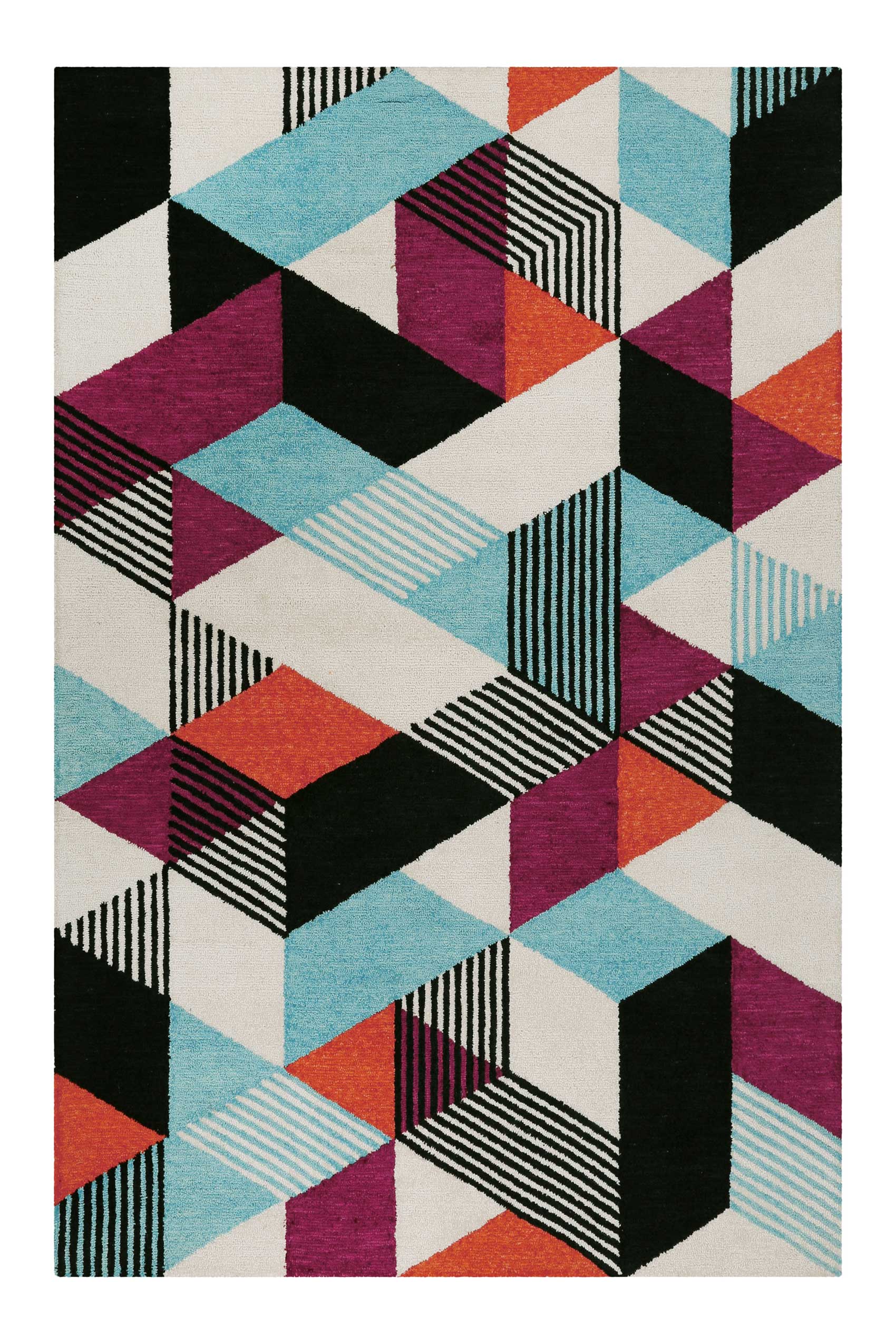 Esprit Kurzflor Teppich Bunt 