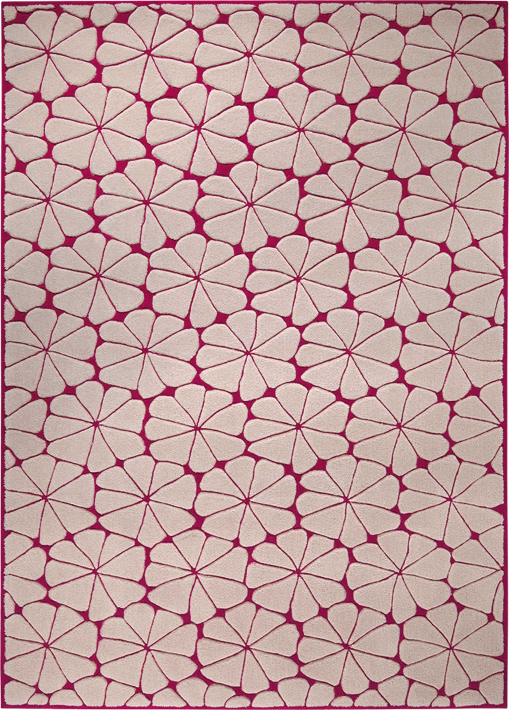 Esprit Kurzflor Teppich aus Wolle 