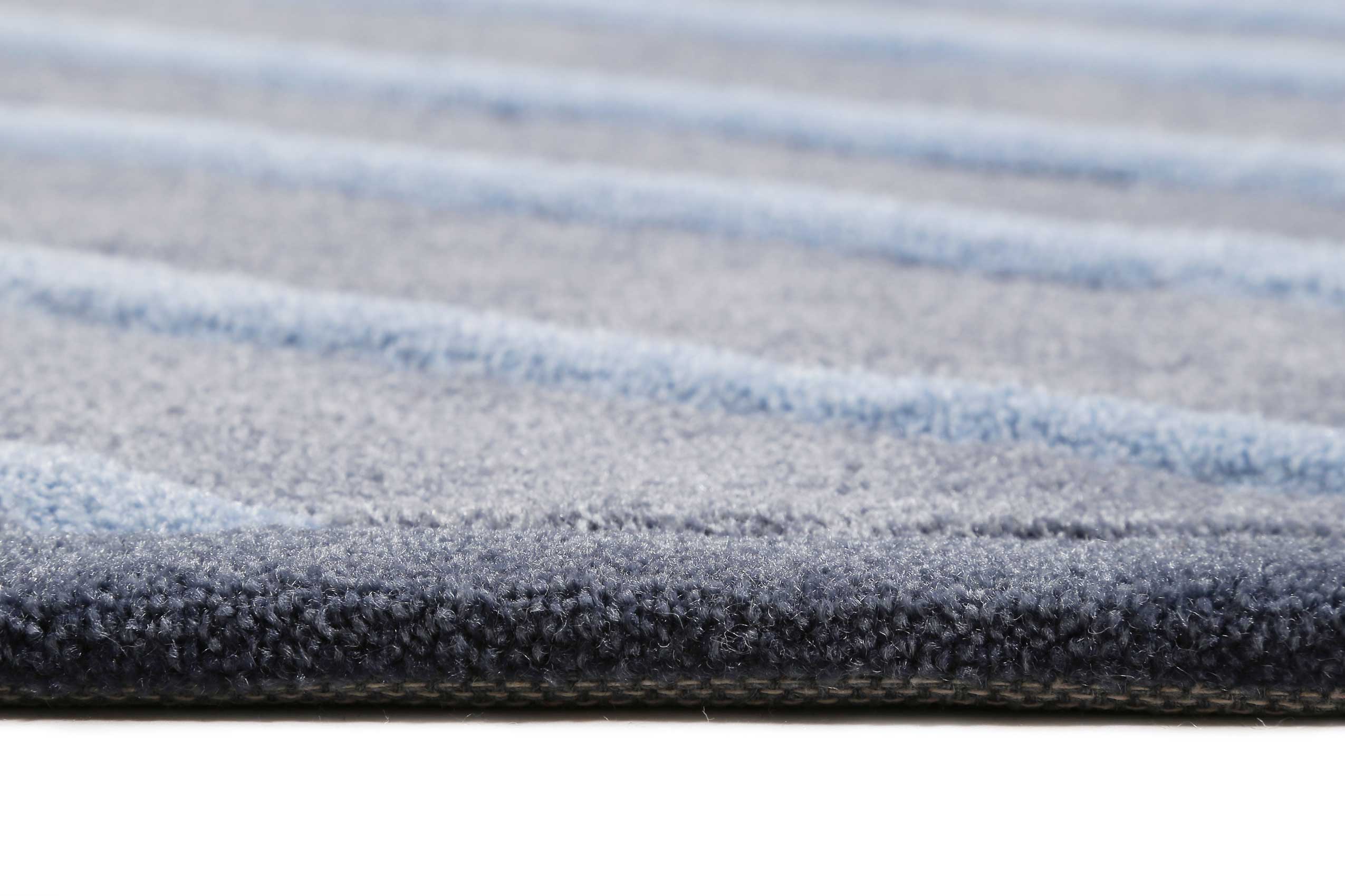 Esprit Teppich blau Kurzflor 