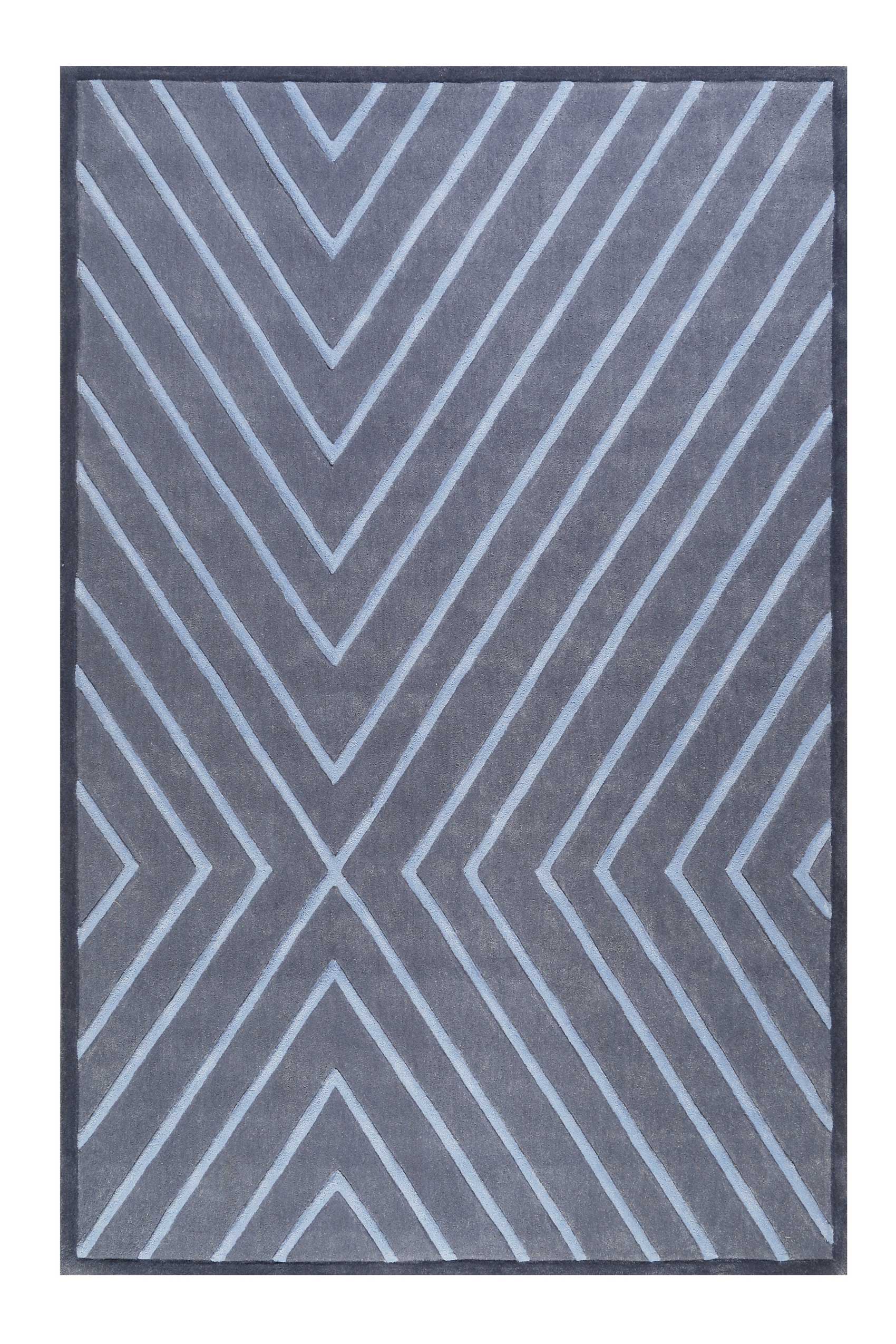 Esprit Teppich blau Kurzflor » V. Flip « - Ansicht 1