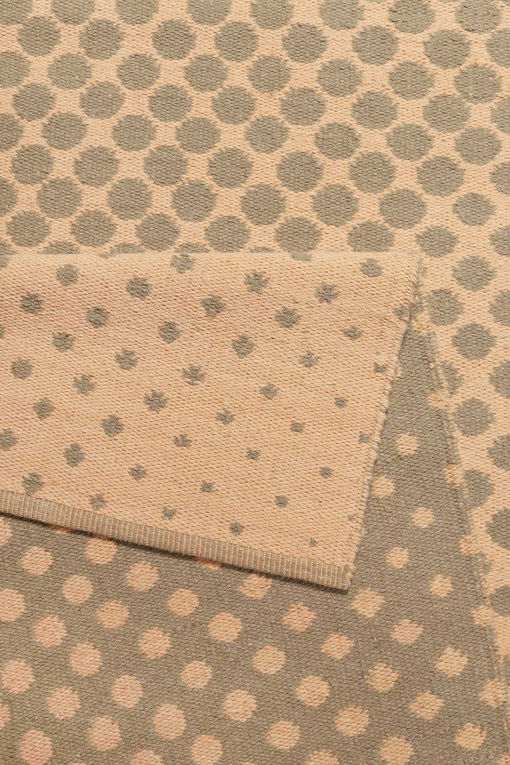 Esprit Kelim Teppich Orange aus Wolle 