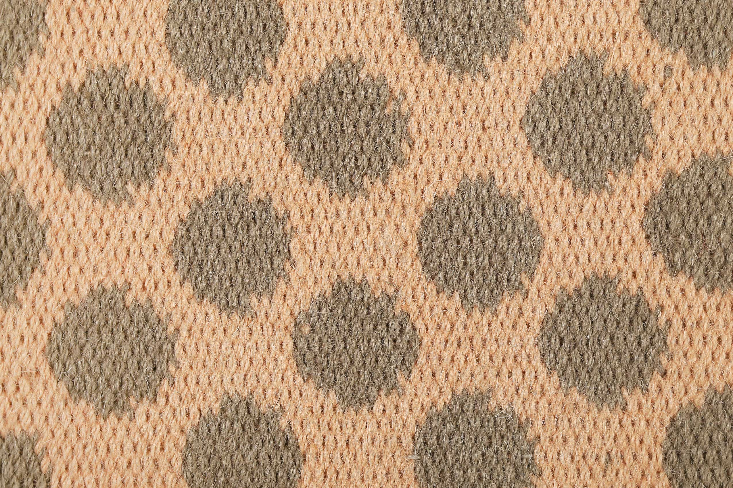 Esprit Kelim Teppich Orange aus Wolle 