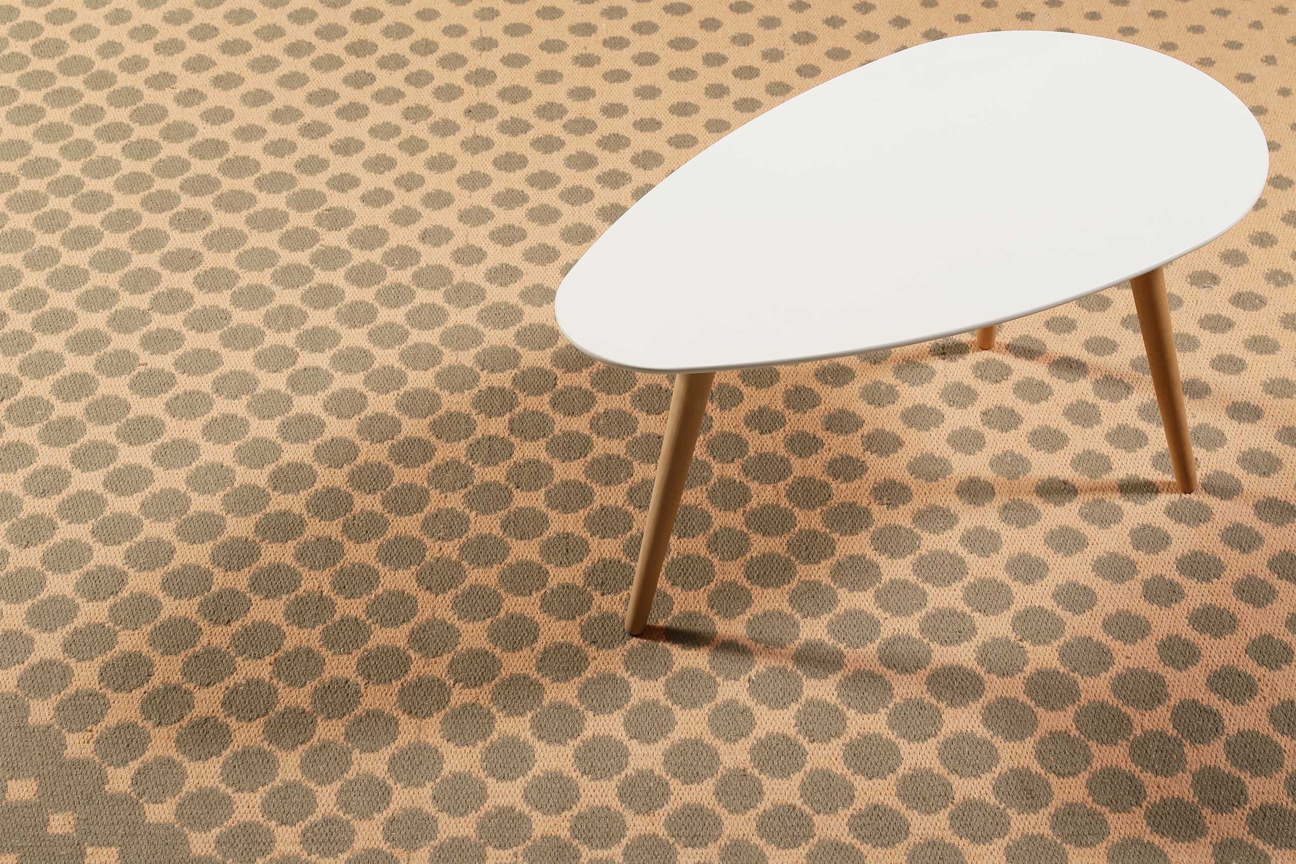 Esprit Kelim Teppich Orange aus Wolle 