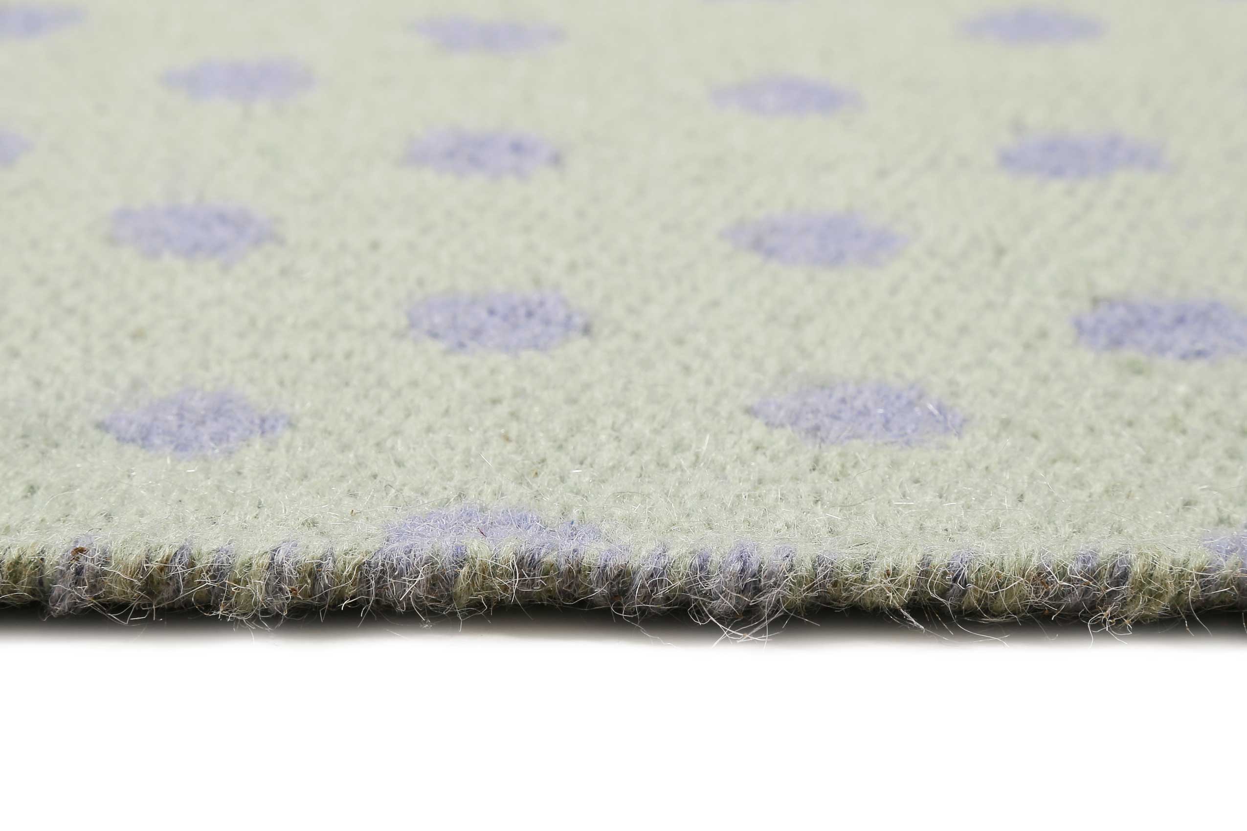 Esprit Kelim Teppich Grün Blau aus Wolle 