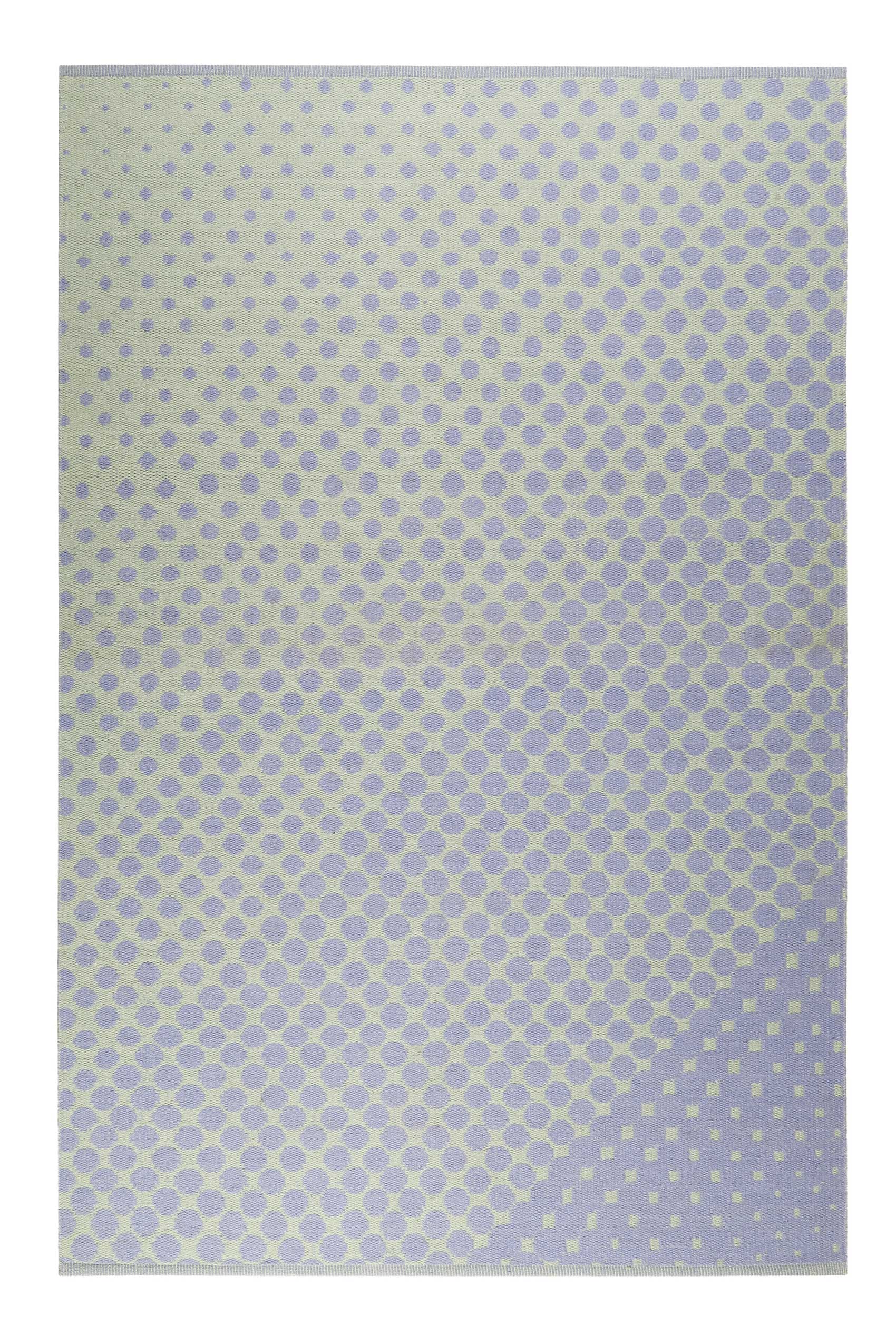 Esprit Kelim Teppich Grün Blau aus Wolle 