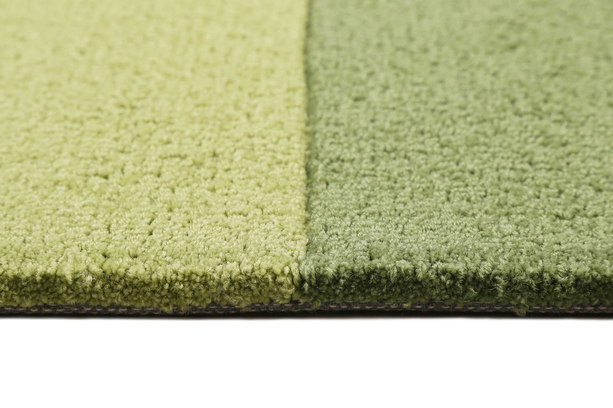 Esprit Teppich Grün Blau aus Wolle 