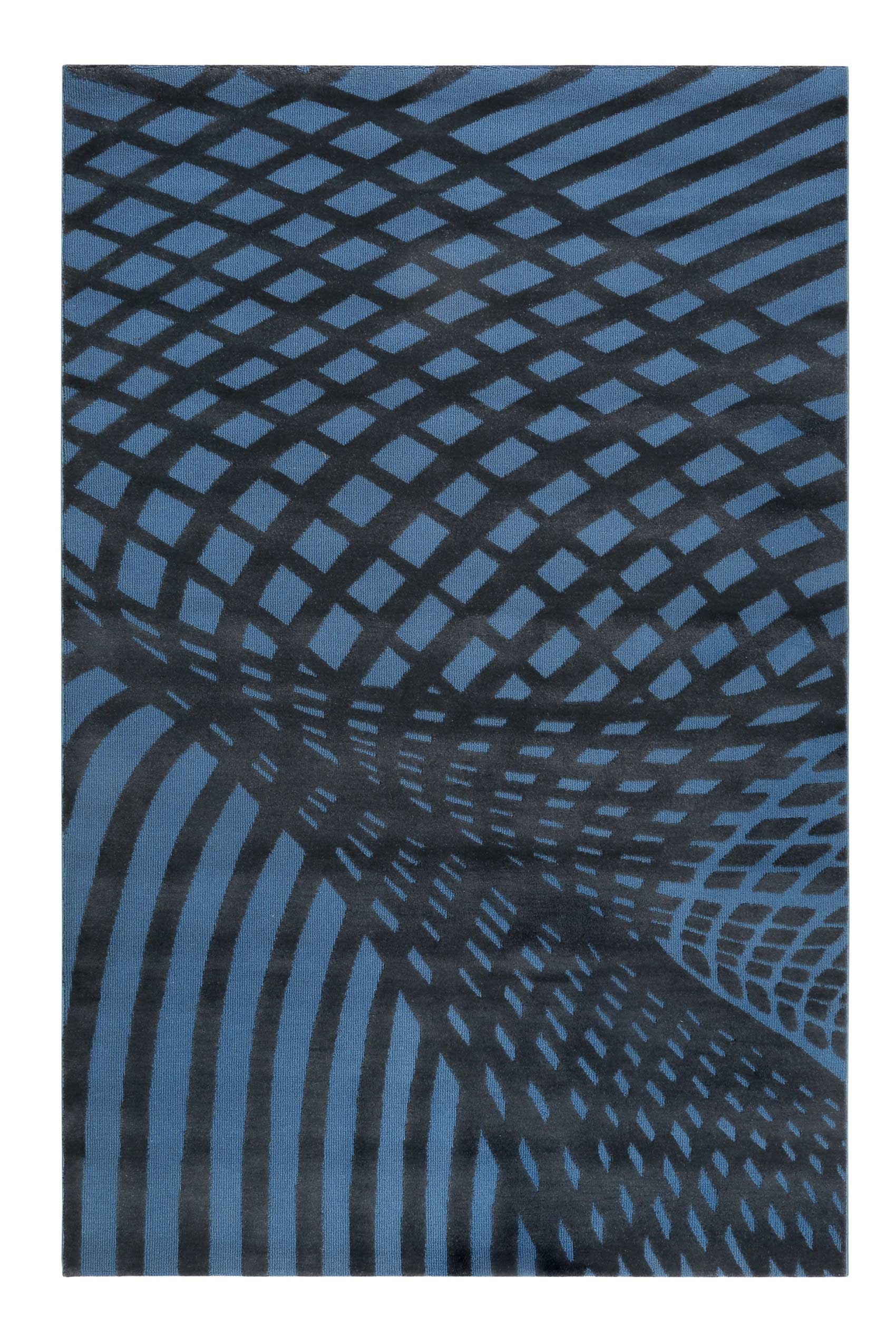 Esprit Wollteppich Blau » Vector « - Ansicht 1