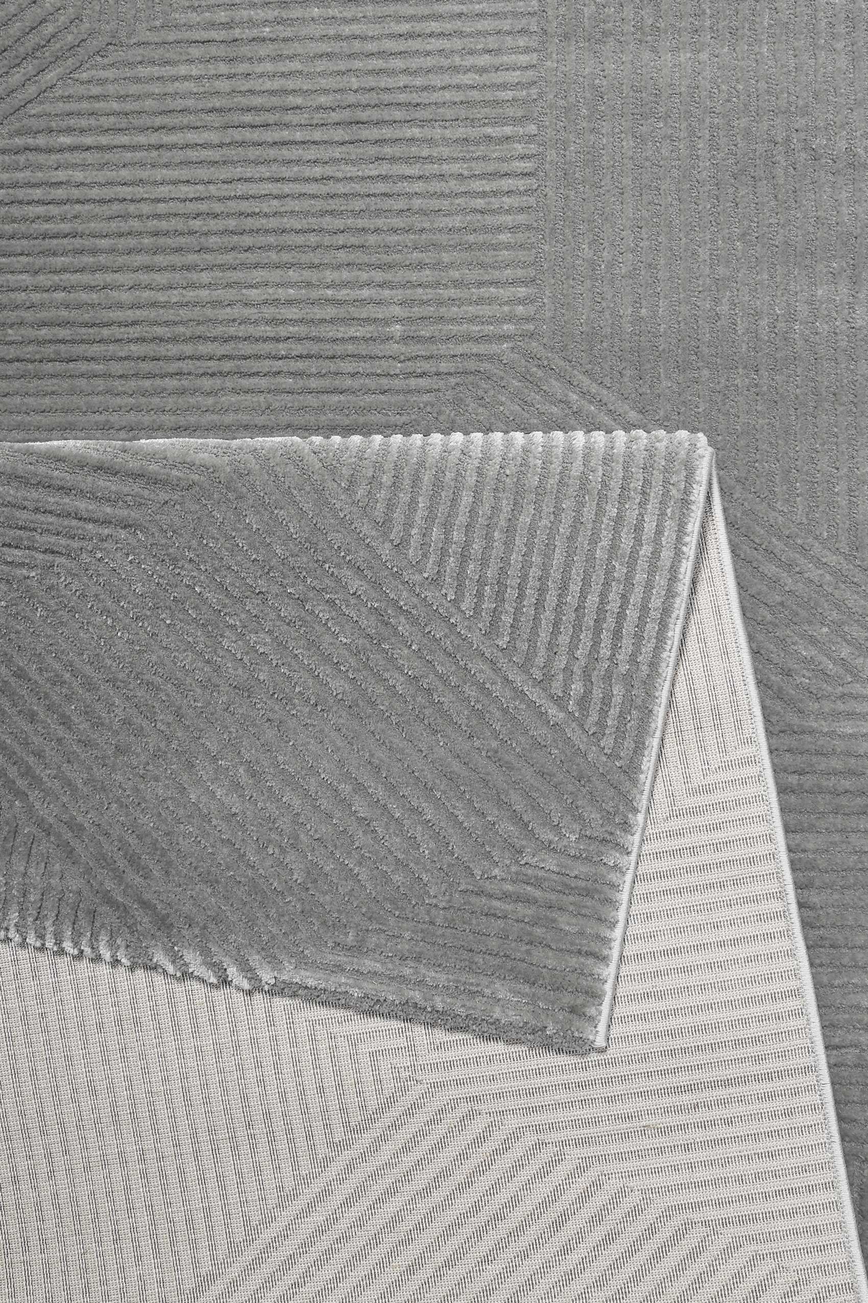 Esprit Teppich Grau Taupe Kurzflor » Velvet Groove « - Ansicht 3