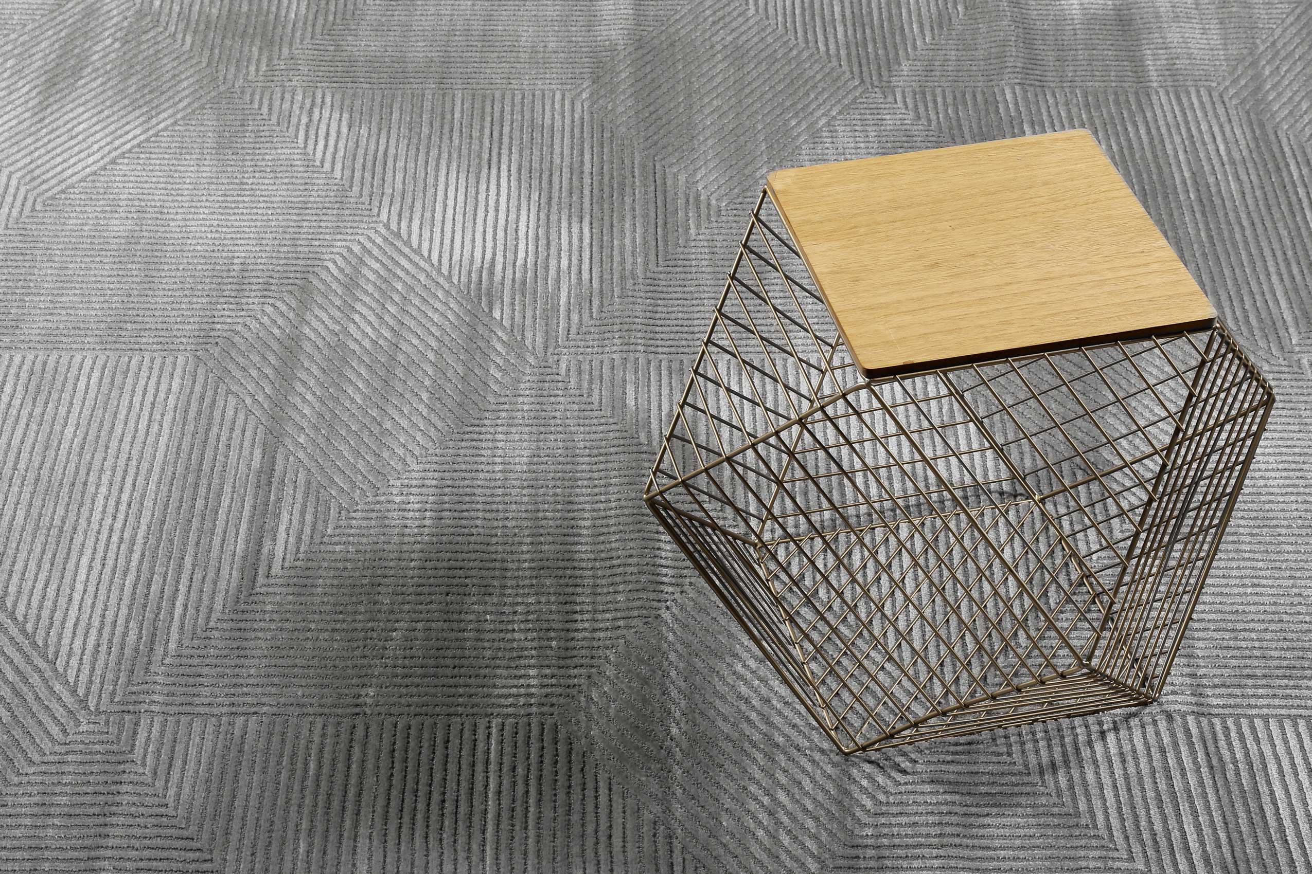 Esprit Teppich Grau Taupe Kurzflor » Velvet Groove « - Ansicht 7