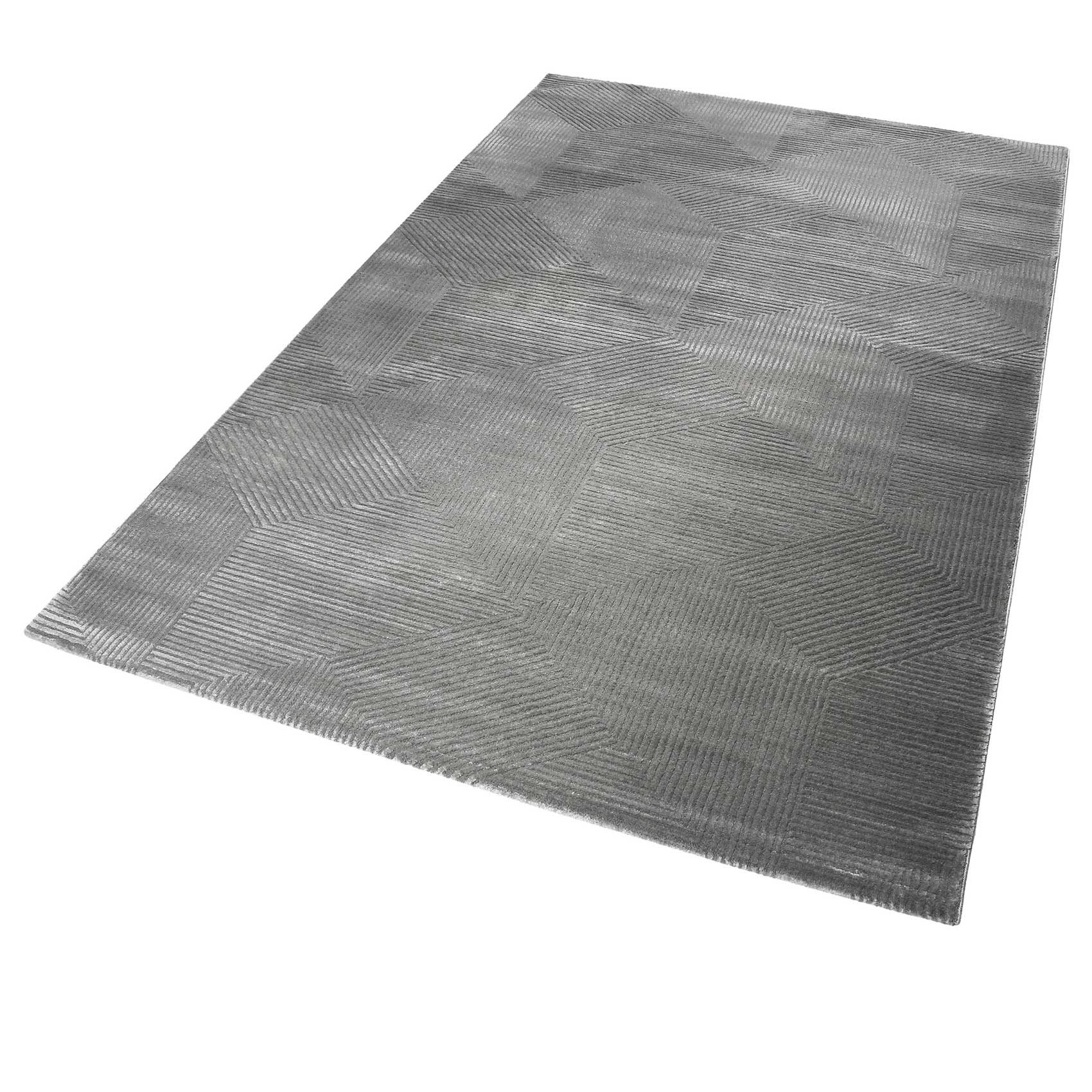 Esprit Teppich Grau Taupe Kurzflor » Velvet Groove « - Ansicht 2