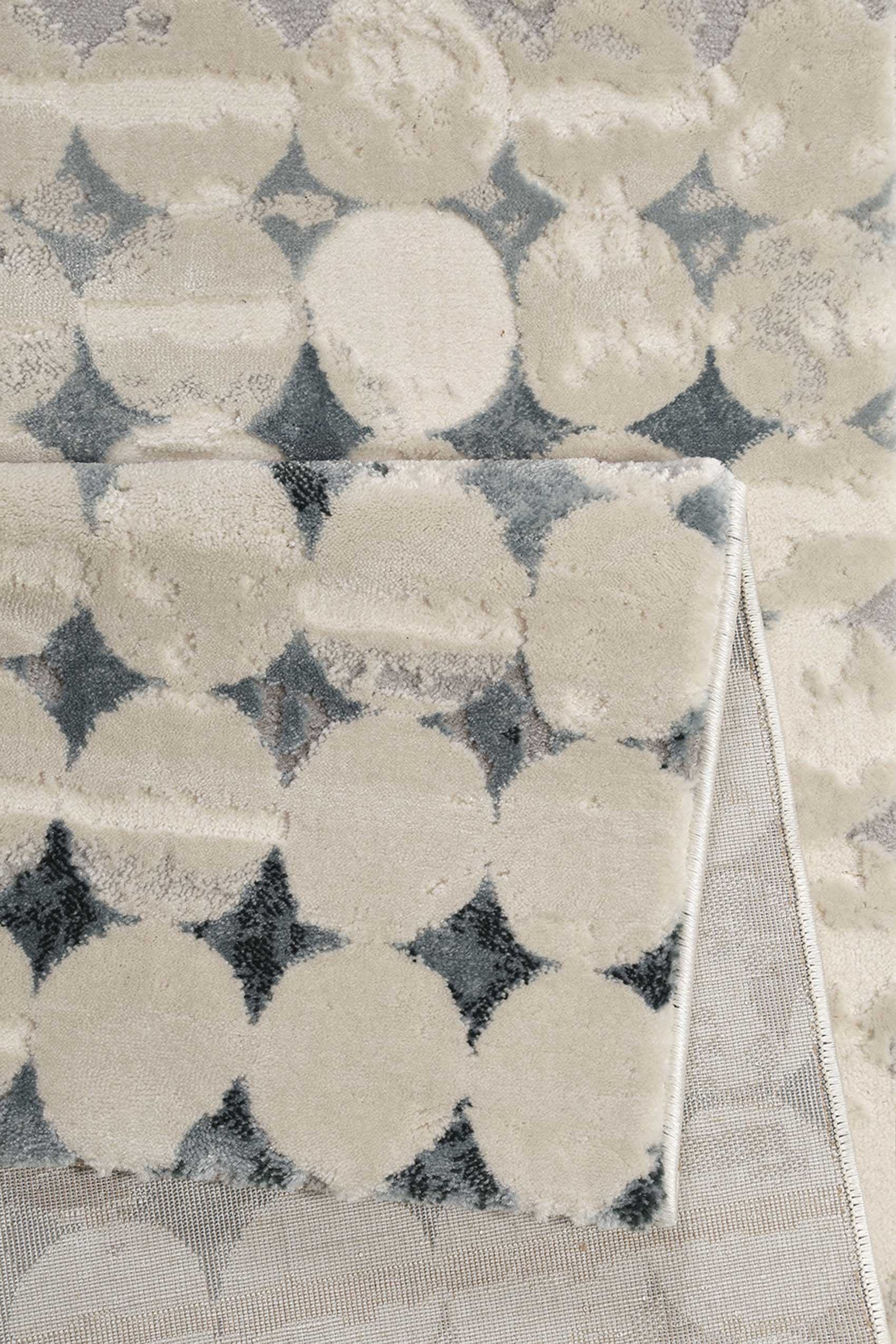 Esprit Teppich Beige Türkis Kurzflor 