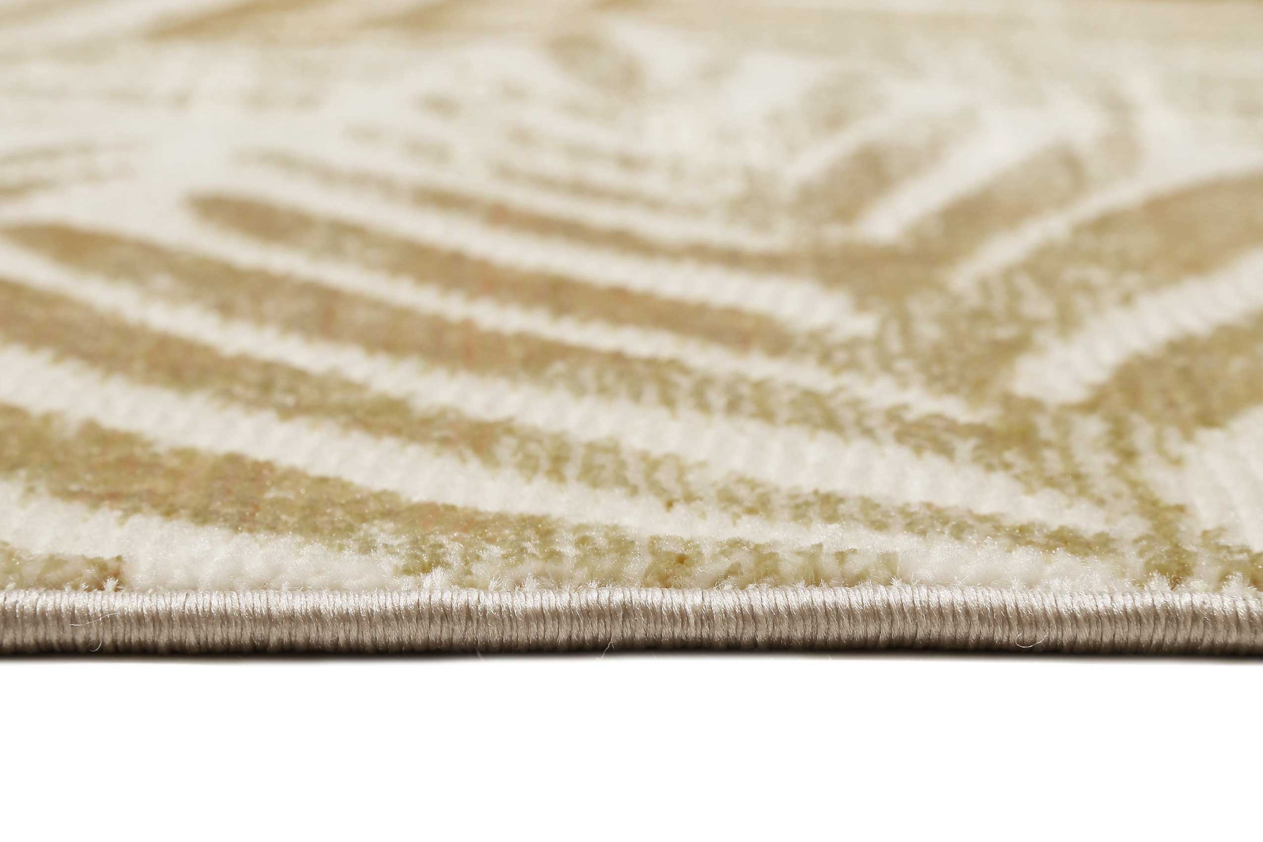 Esprit Teppich Creme Weiß Kupfer Gold meliert Kurzflor 