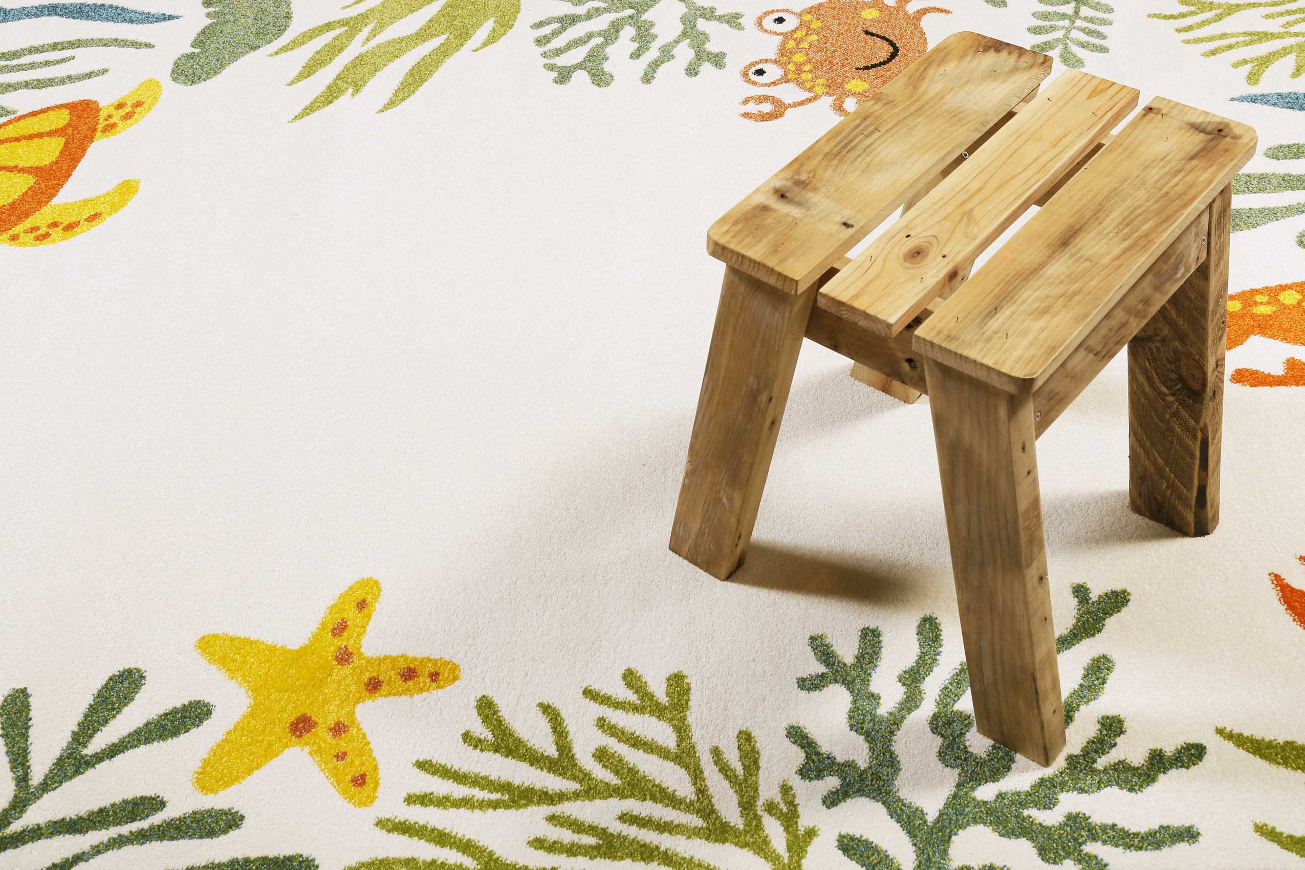 Esprit Kinderteppich Creme Beige 