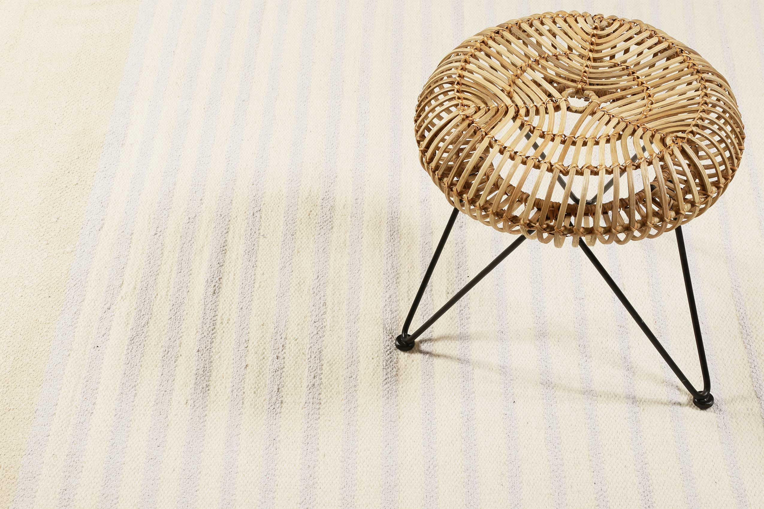 Esprit Kelim Teppich Beige aus Naturfasern » Waves Kelim « - Ansicht 6