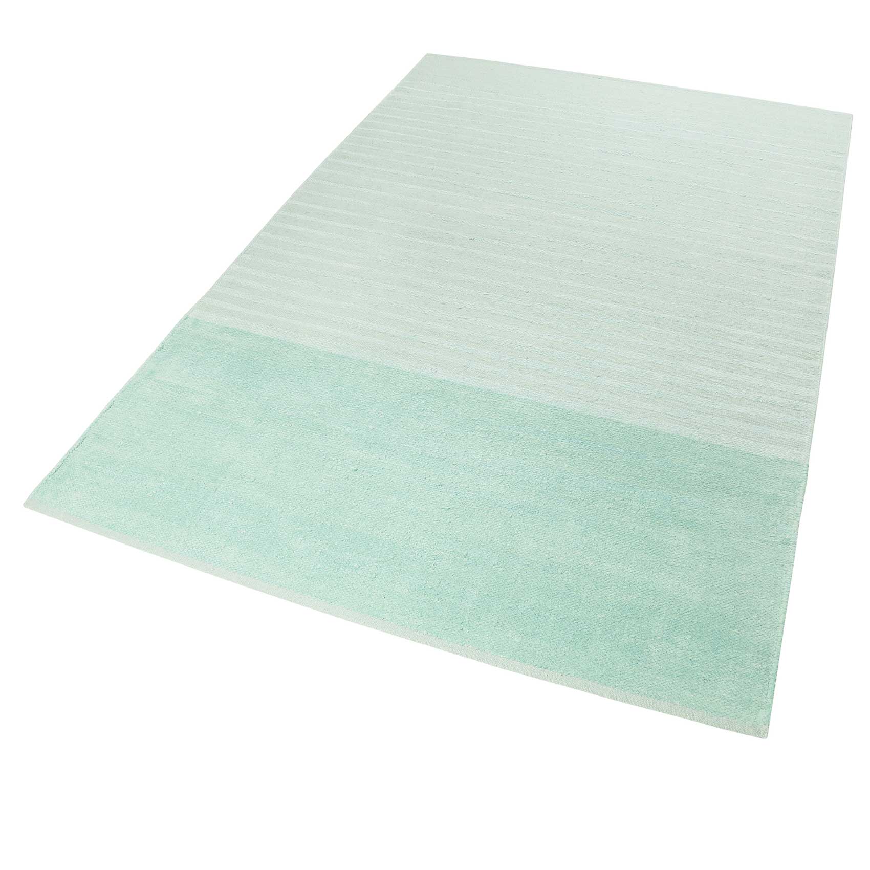 Esprit Kelim Teppich Mintgrün aus Naturfasern » Waves Kelim « - Ansicht 2