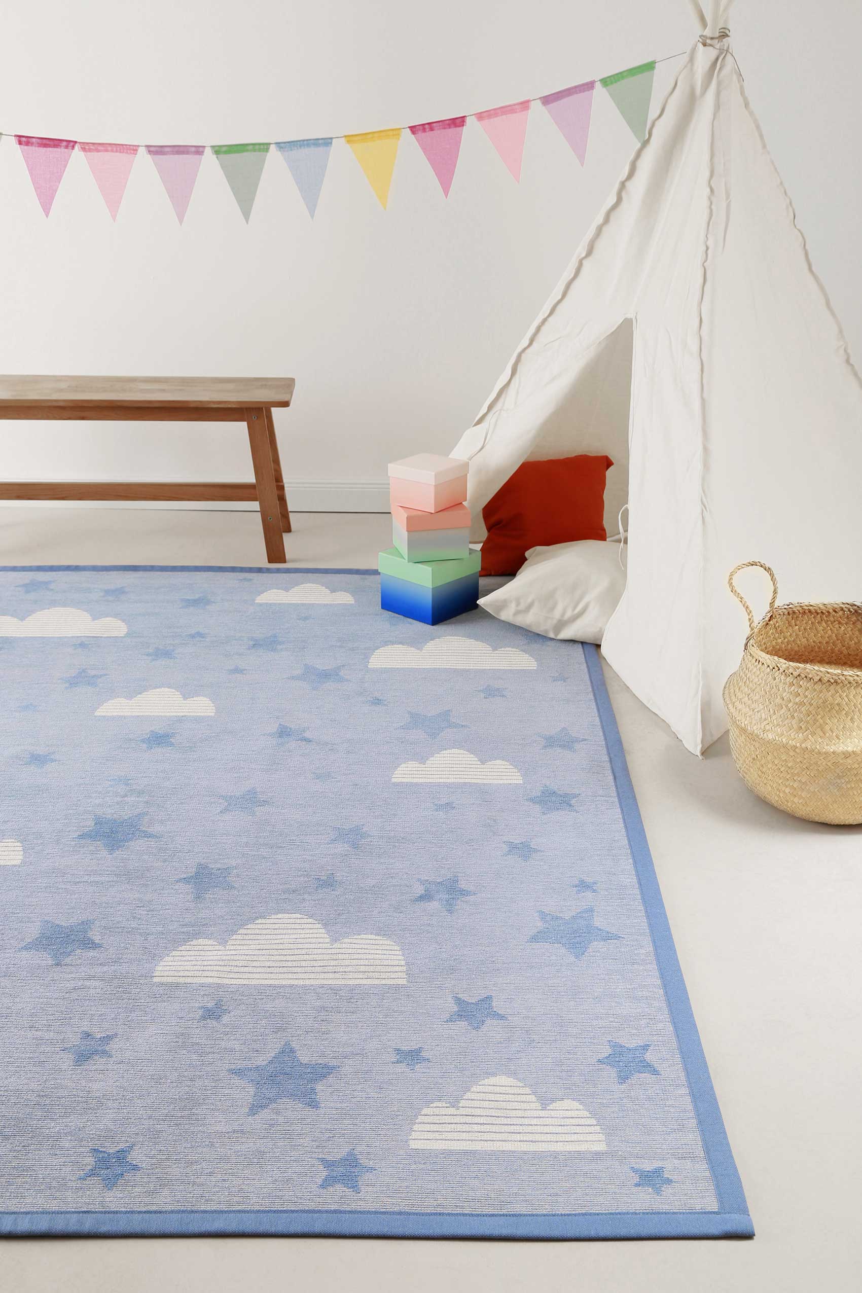 Esprit Kinder-Wendeteppich Blau » Whale Buddy « - Ansicht 10