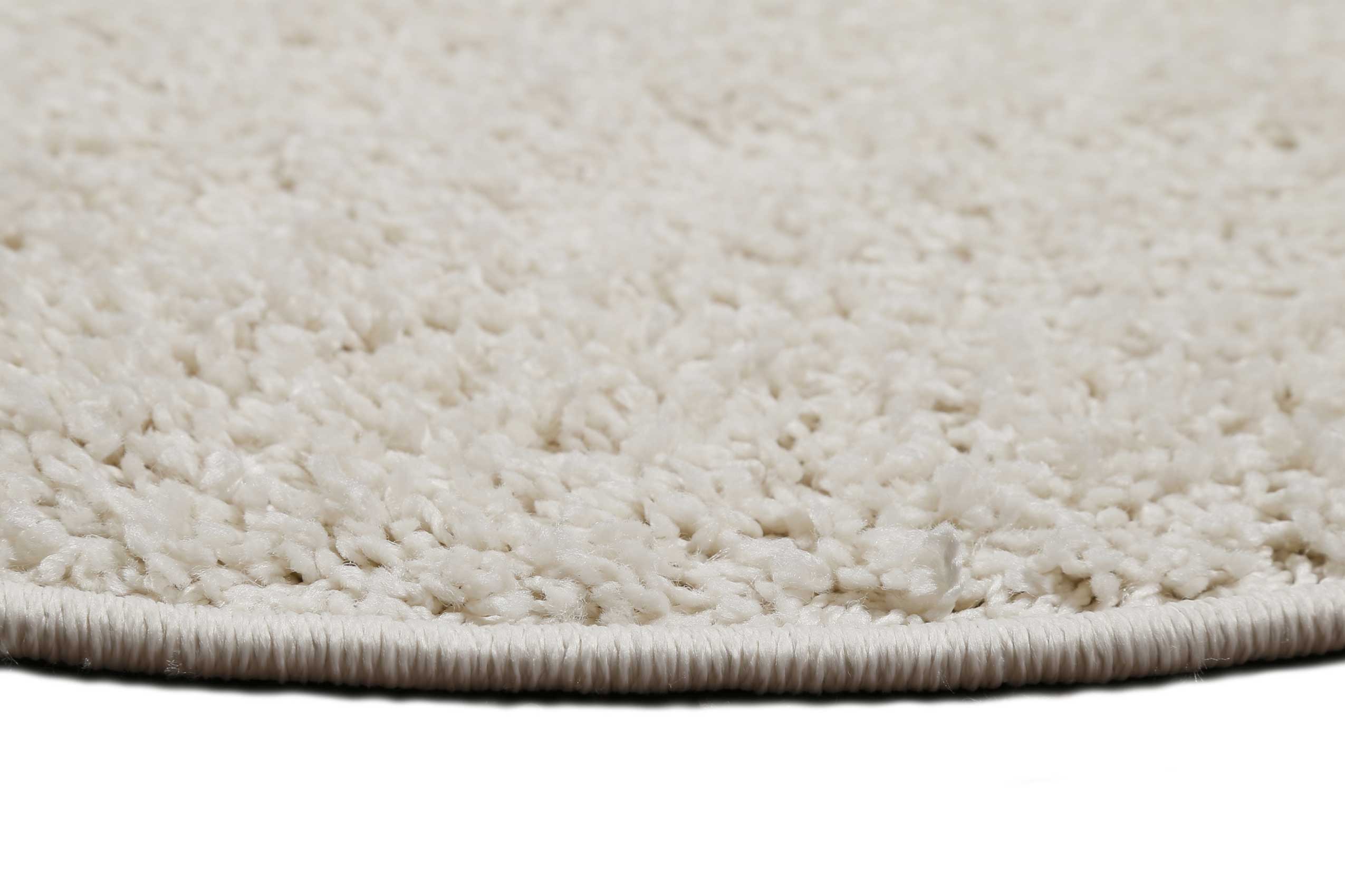 Esprit Teppich Rund Creme Weiß Hochflor » #Whisper Shag « - Ansicht 4