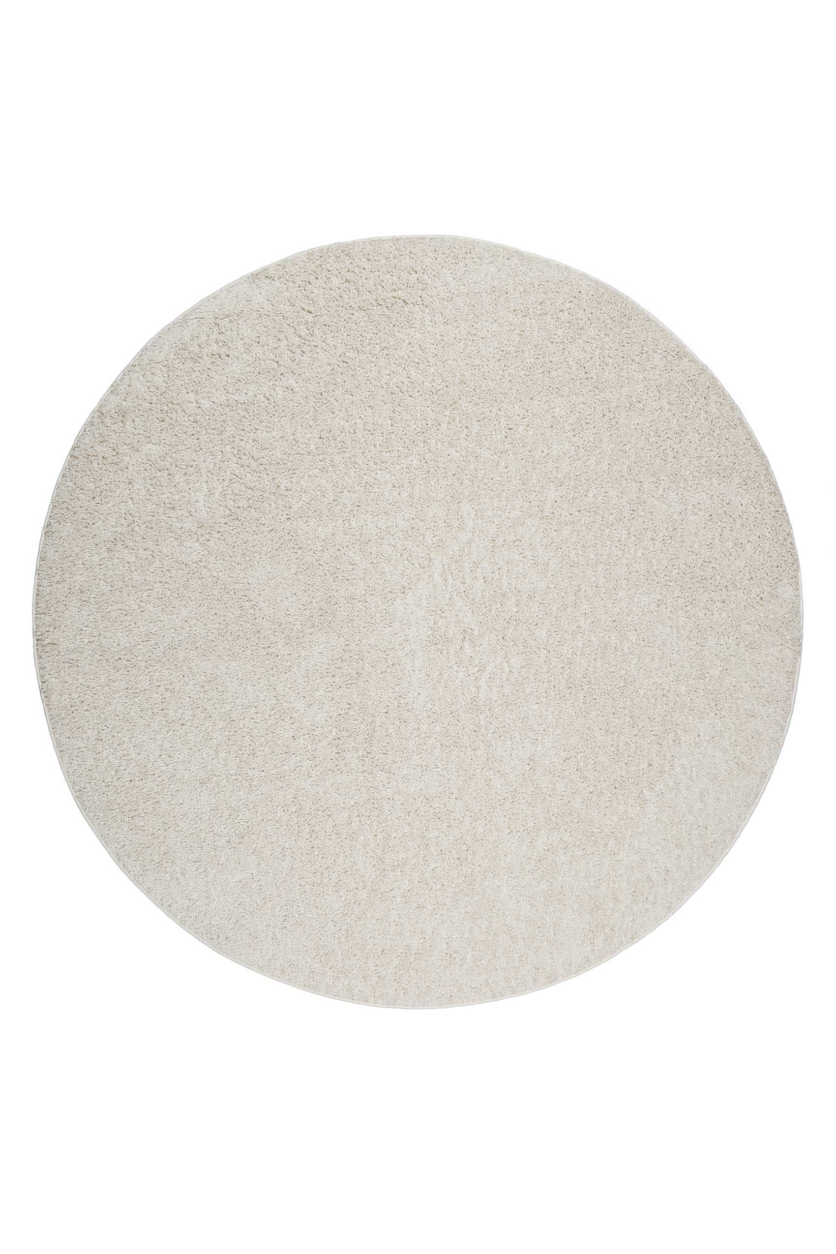 Esprit Teppich Rund Creme Weiß Hochflor » #Whisper Shag « - Ansicht 1