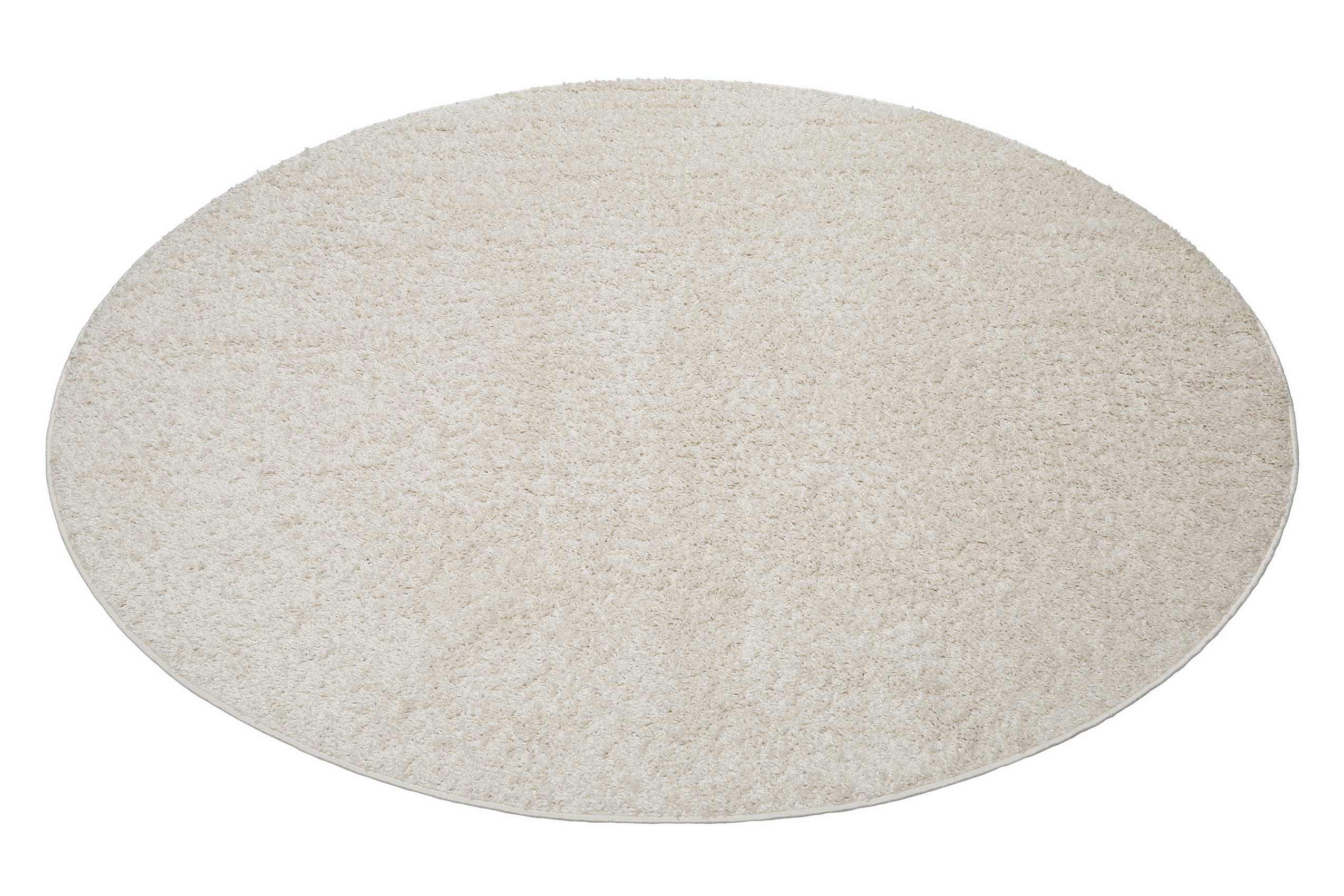 Esprit Teppich Rund Creme Weiß Hochflor » #Whisper Shag « - Ansicht 2