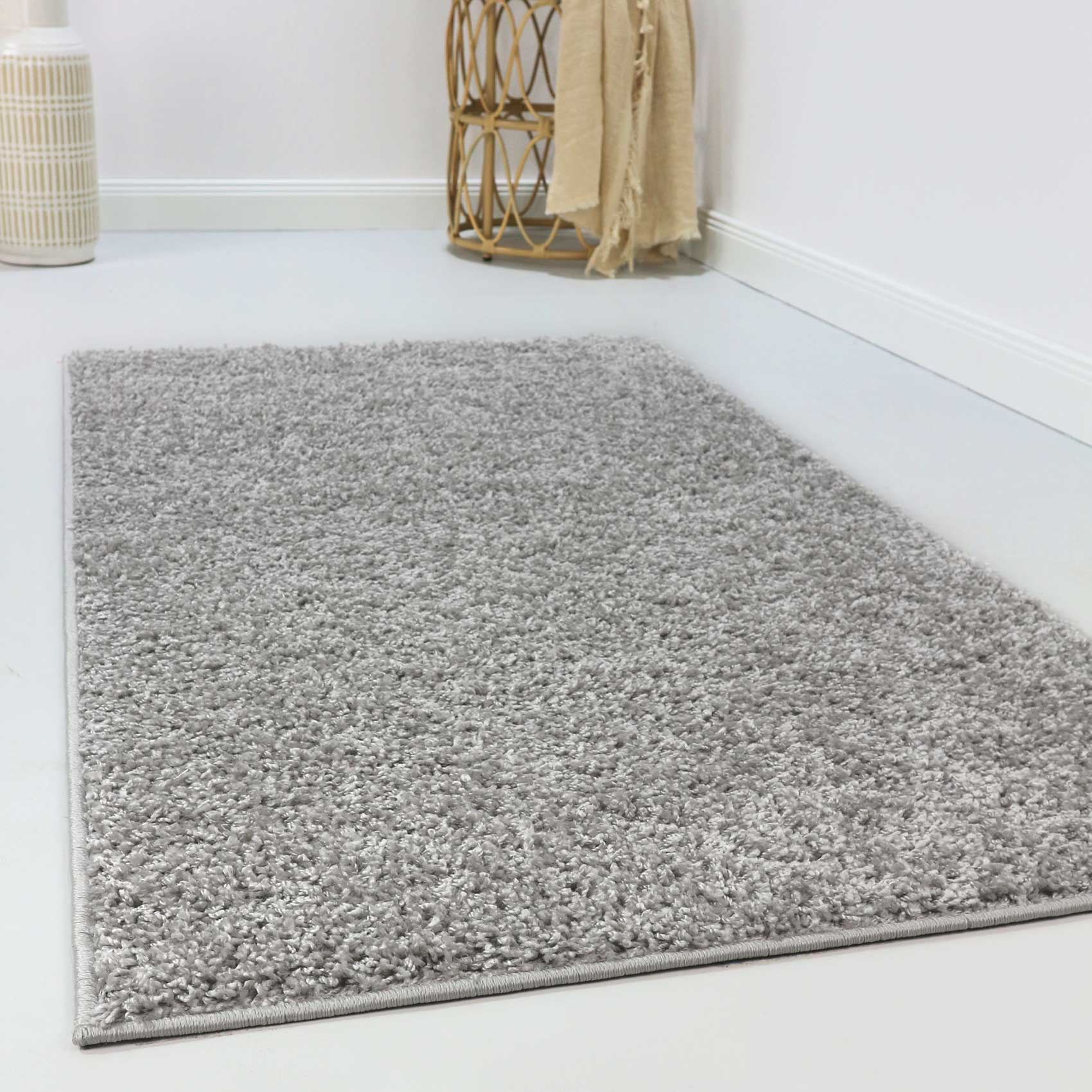 Esprit Teppich Hellgrau Hochflor » #Whisper Shag« - Ansicht 1