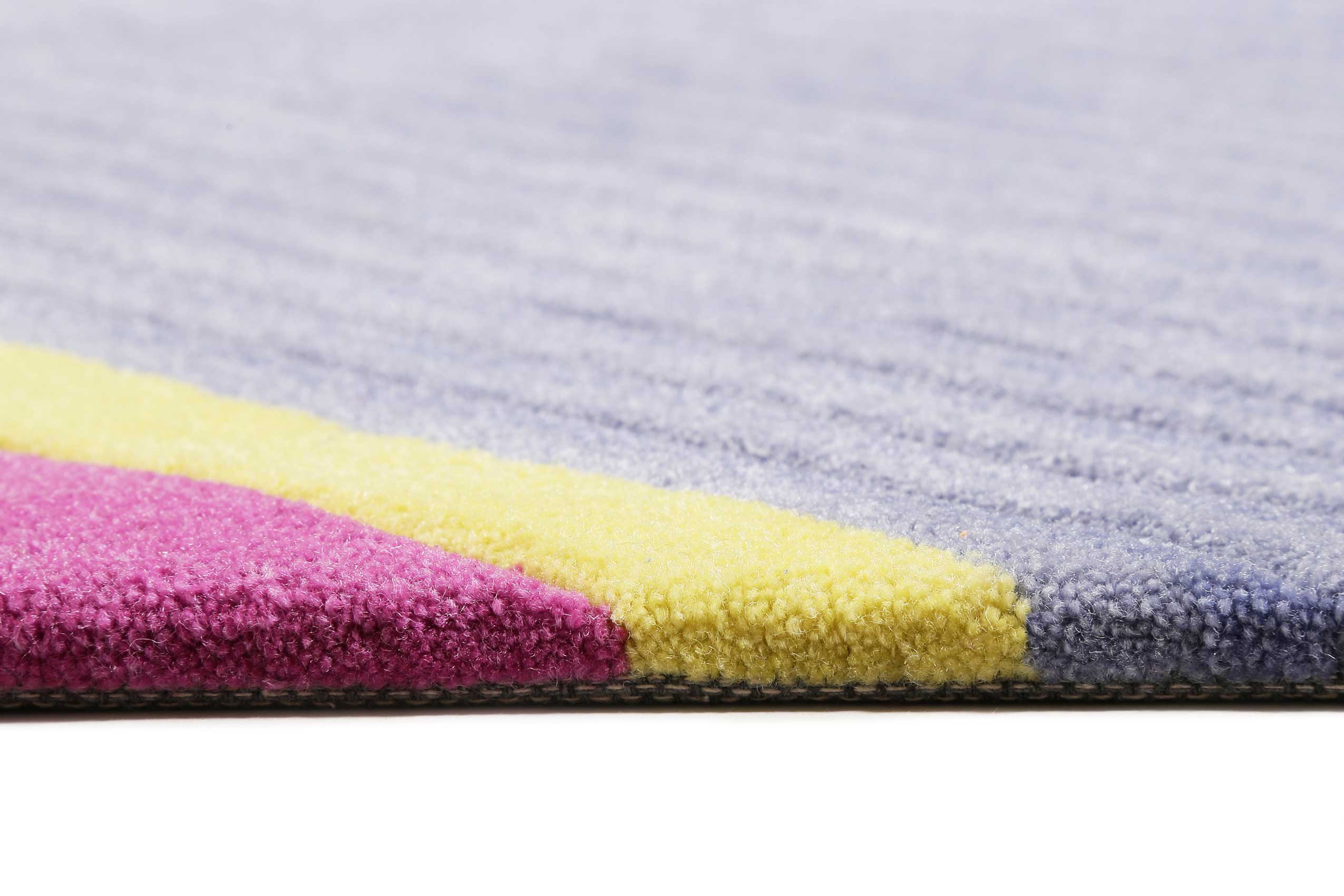 Esprit Teppich Blau Pink Kurzflor » XAZ « - Ansicht 4