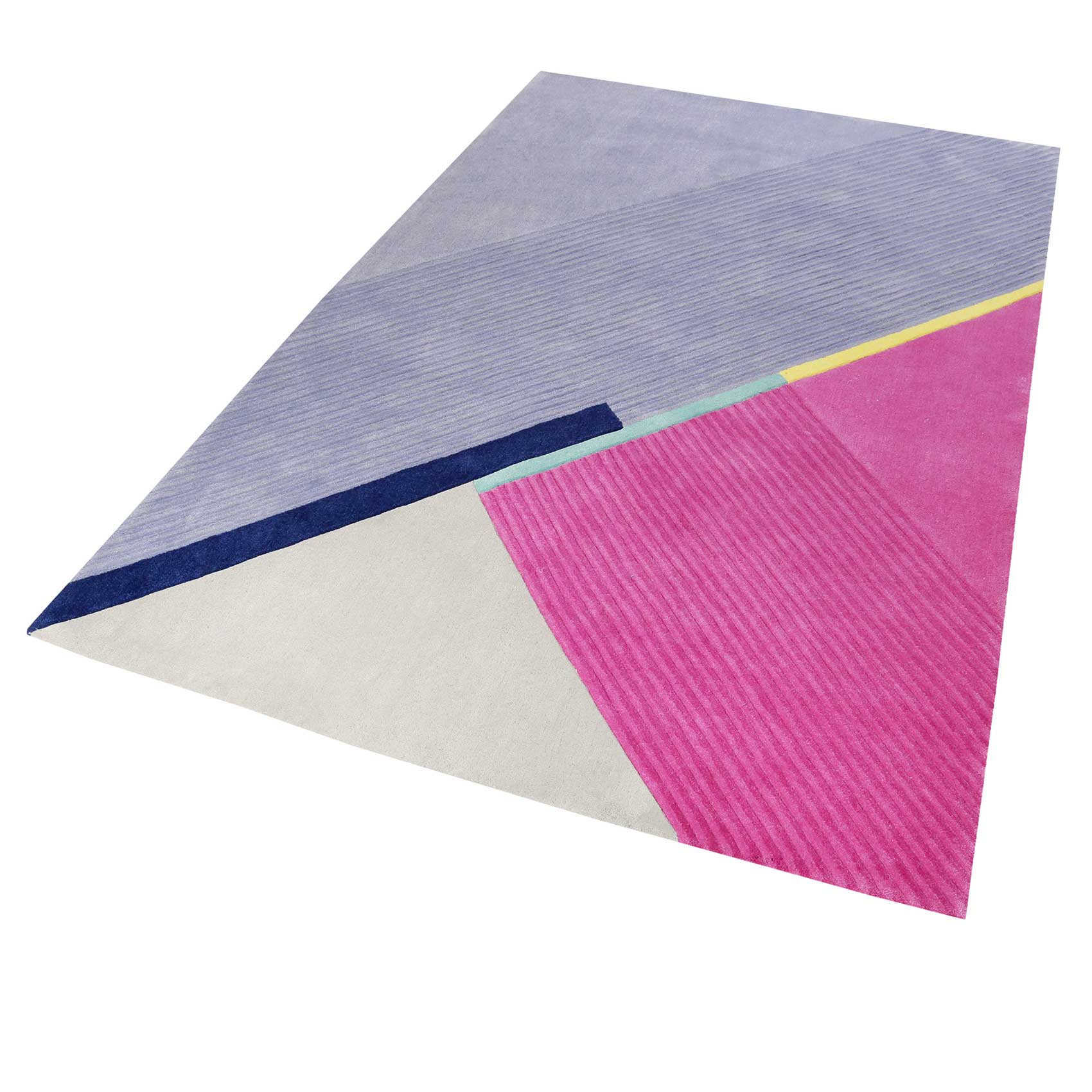 Esprit Teppich Blau Pink Kurzflor » XAZ « - Ansicht 2