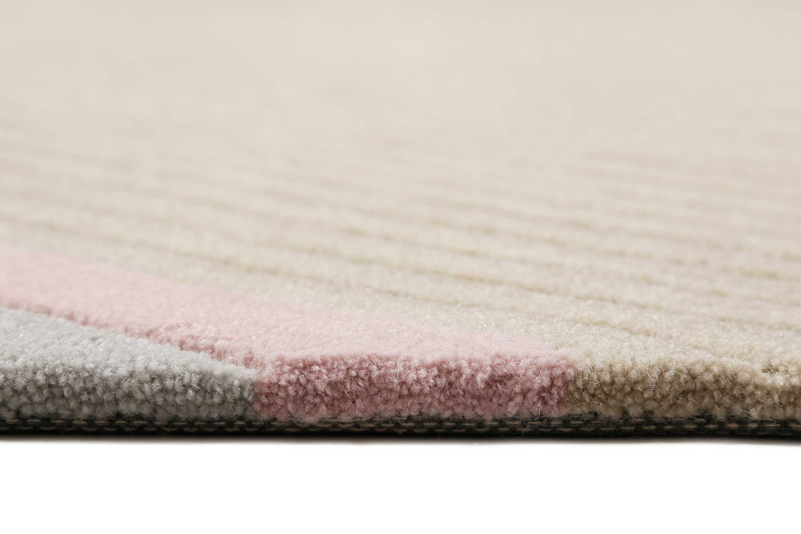 Esprit Teppich Beige Taupe Kurzflor 