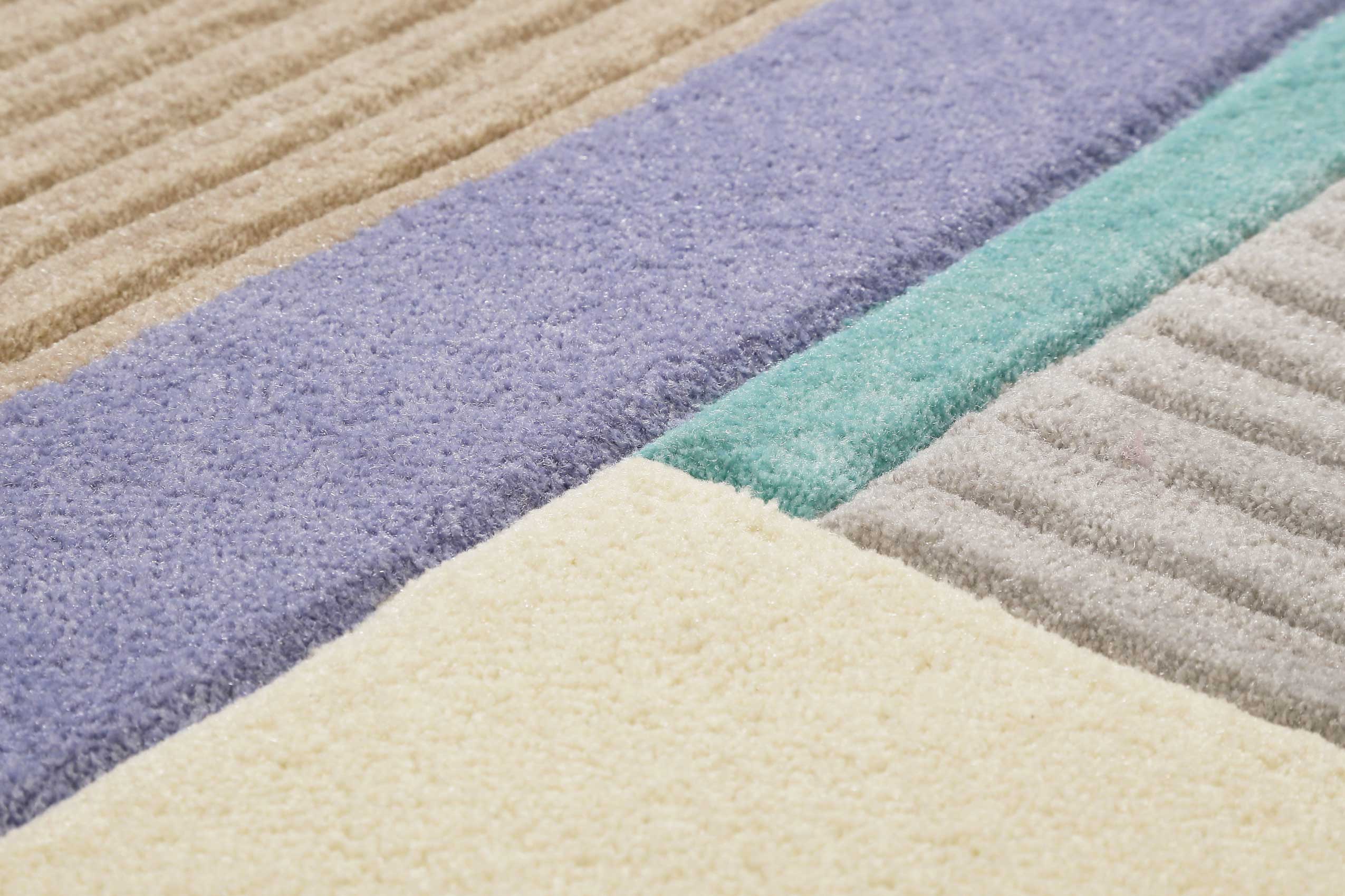 Esprit Teppich Beige Taupe Kurzflor 