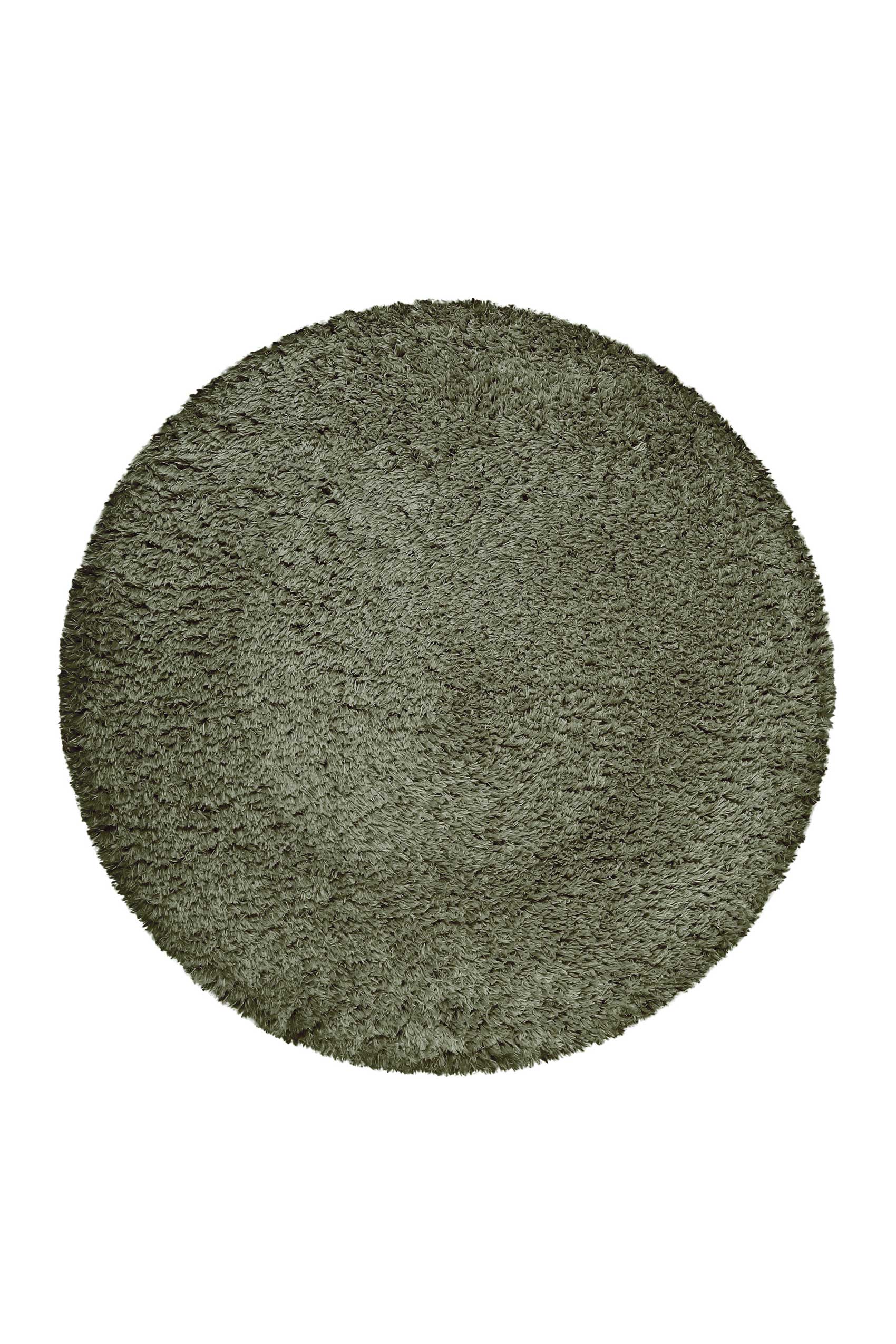 Esprit Teppich Rund Grün weich soft & nachhaltig 