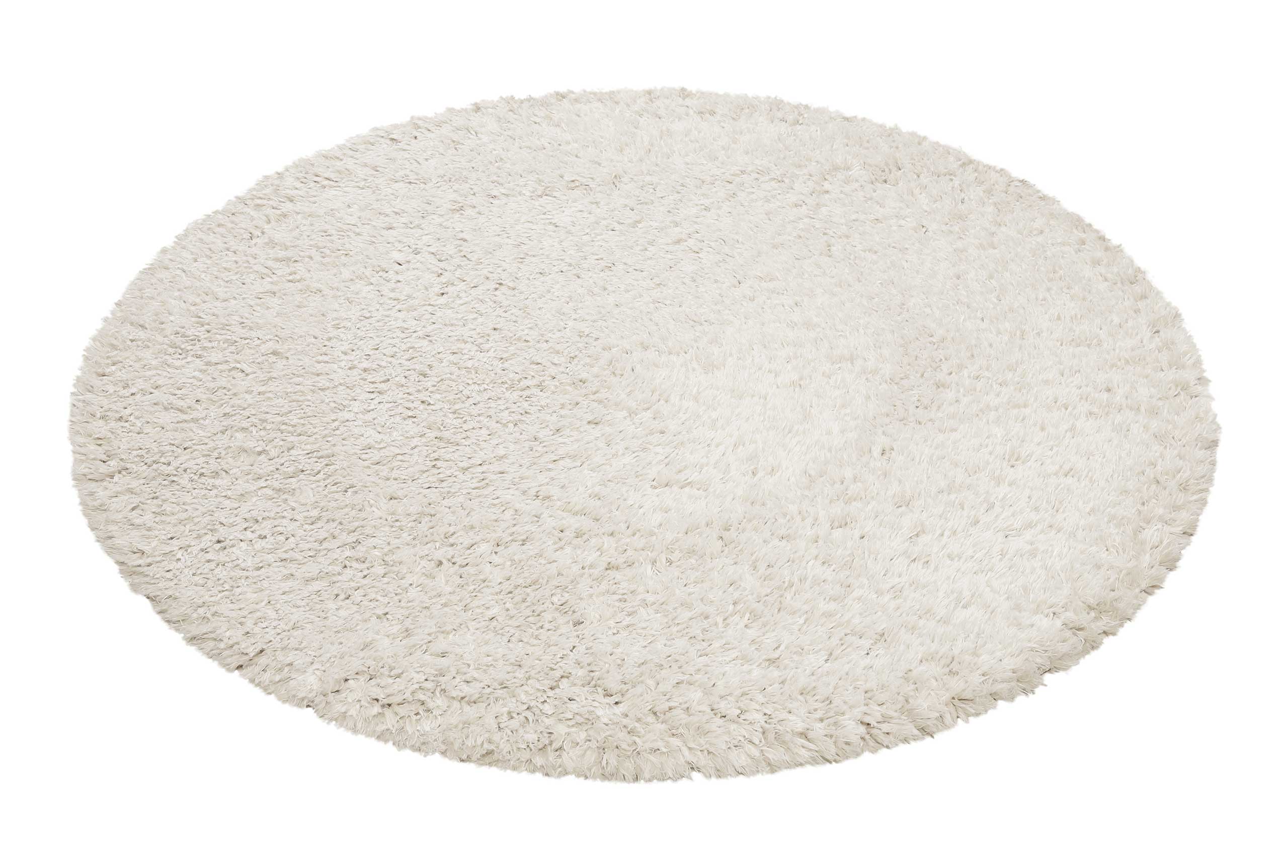 Esprit Teppich Rund Creme Beige weich soft & nachhaltig 